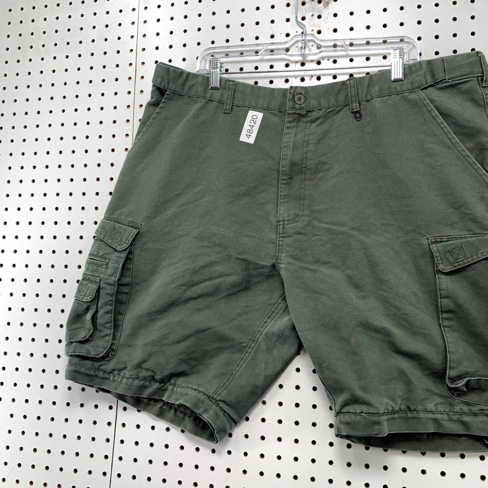Vintage Boy Scouts of America Cargo Shorts Mens 40 Green 00s Relaxed Fit Uniform Size US 40 / EU 56 - 4 Thumbnail