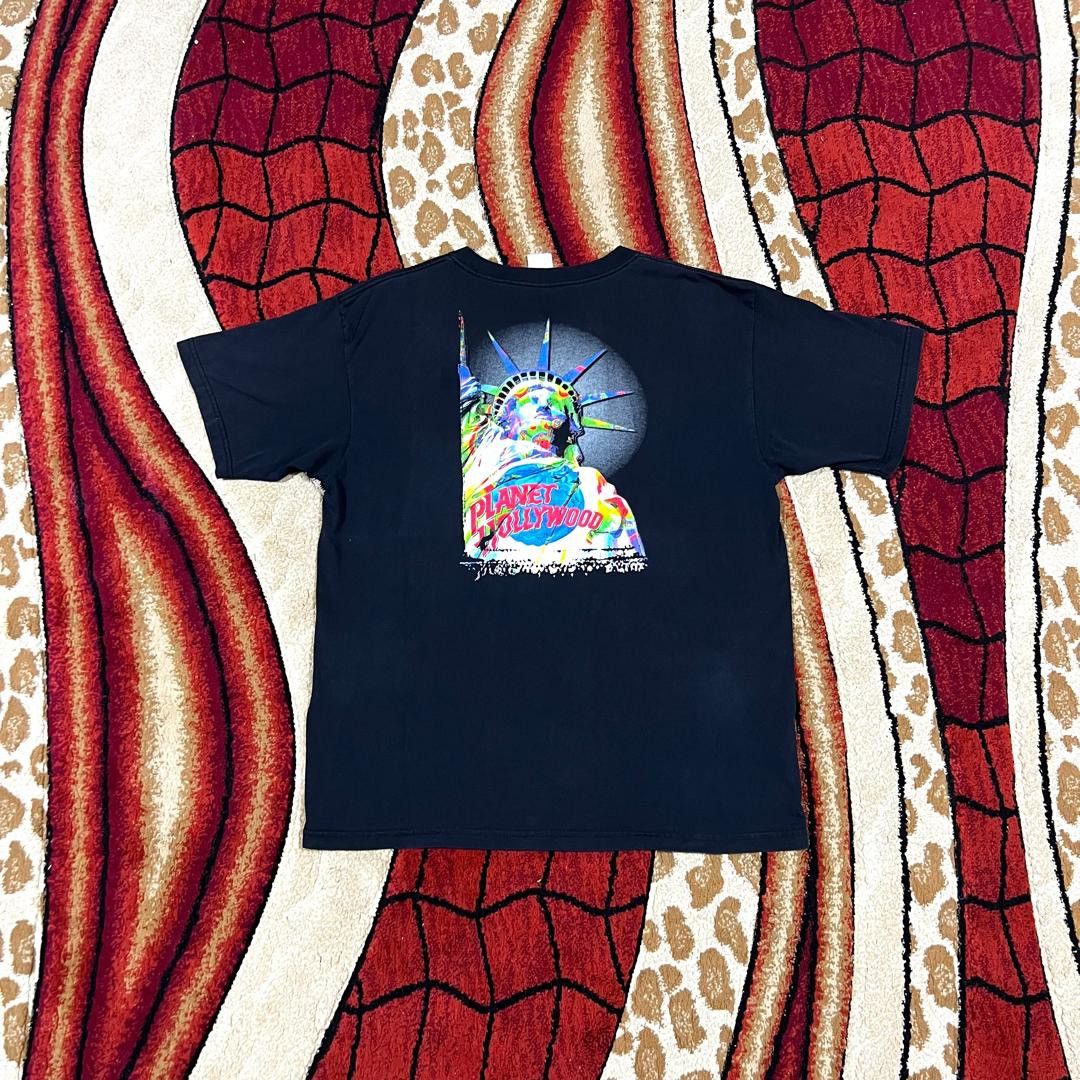 Planet Hollywood Vintage 1991 Planet Hollywood New York T Shirt Size US L / EU 52-54 / 3 - 2 Thumbnail