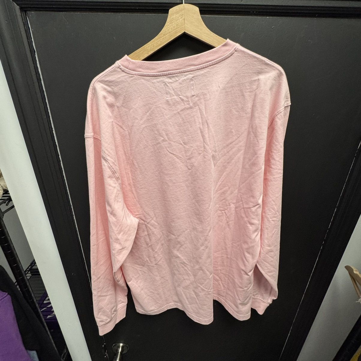 DENIM TEARS Denim Tears Peace Wreath Long Sleeve Tee Pink | Grailed