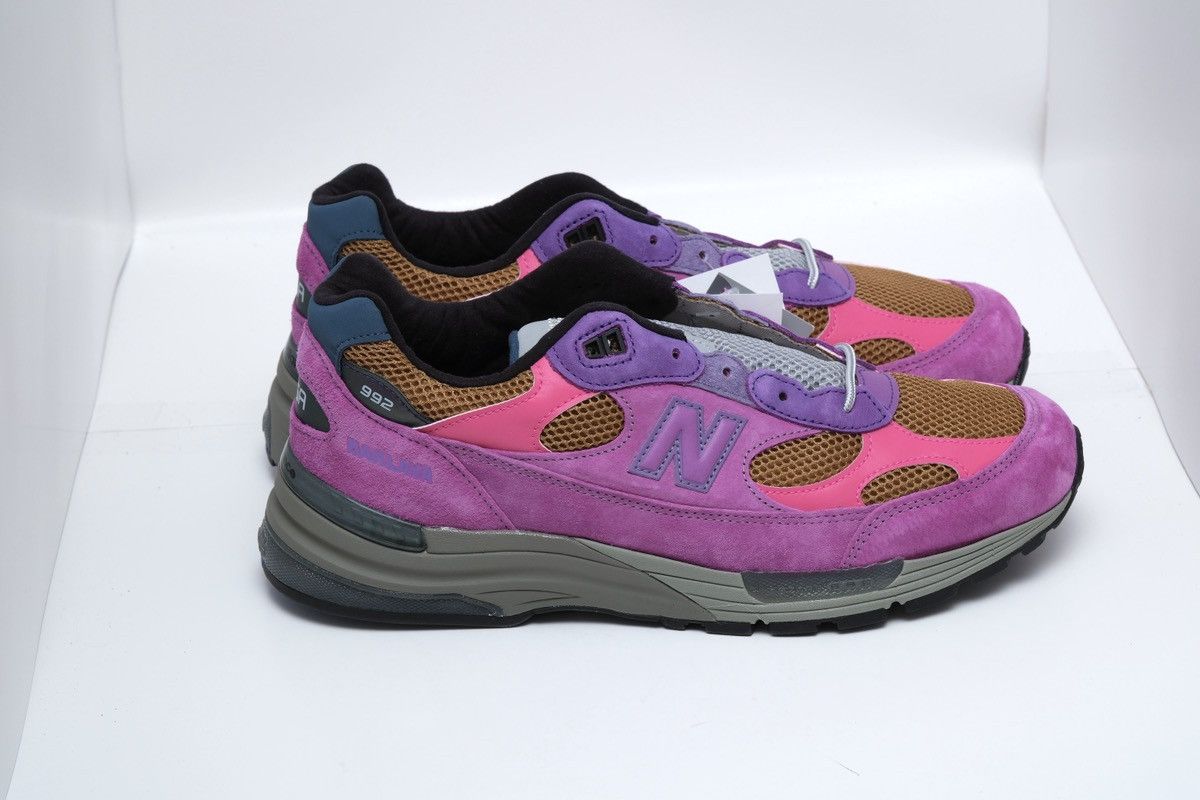 Action Bronson × New Balance Action Bronson x New Balance 992 Digitalis Purpurea Pink Size US 11 / EU 44 - 4 Thumbnail