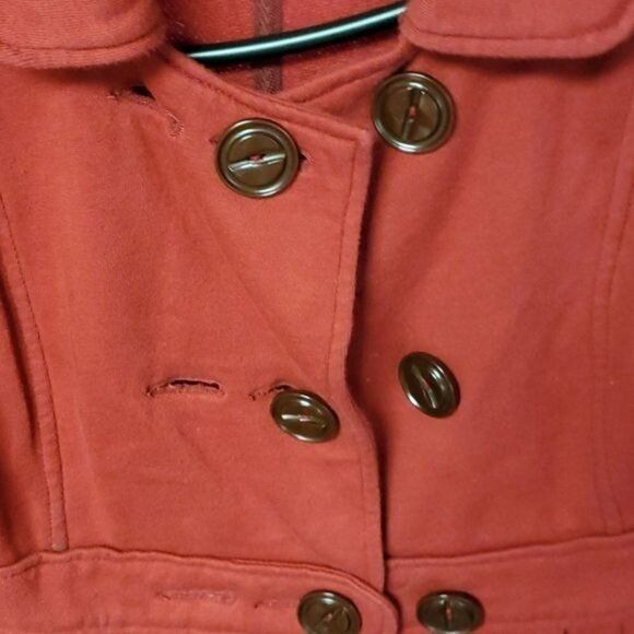 Vintage Allihop Vintage Gathered Waist Flared Accented Button Long S Size S / US 4 / IT 40 - 5 Thumbnail