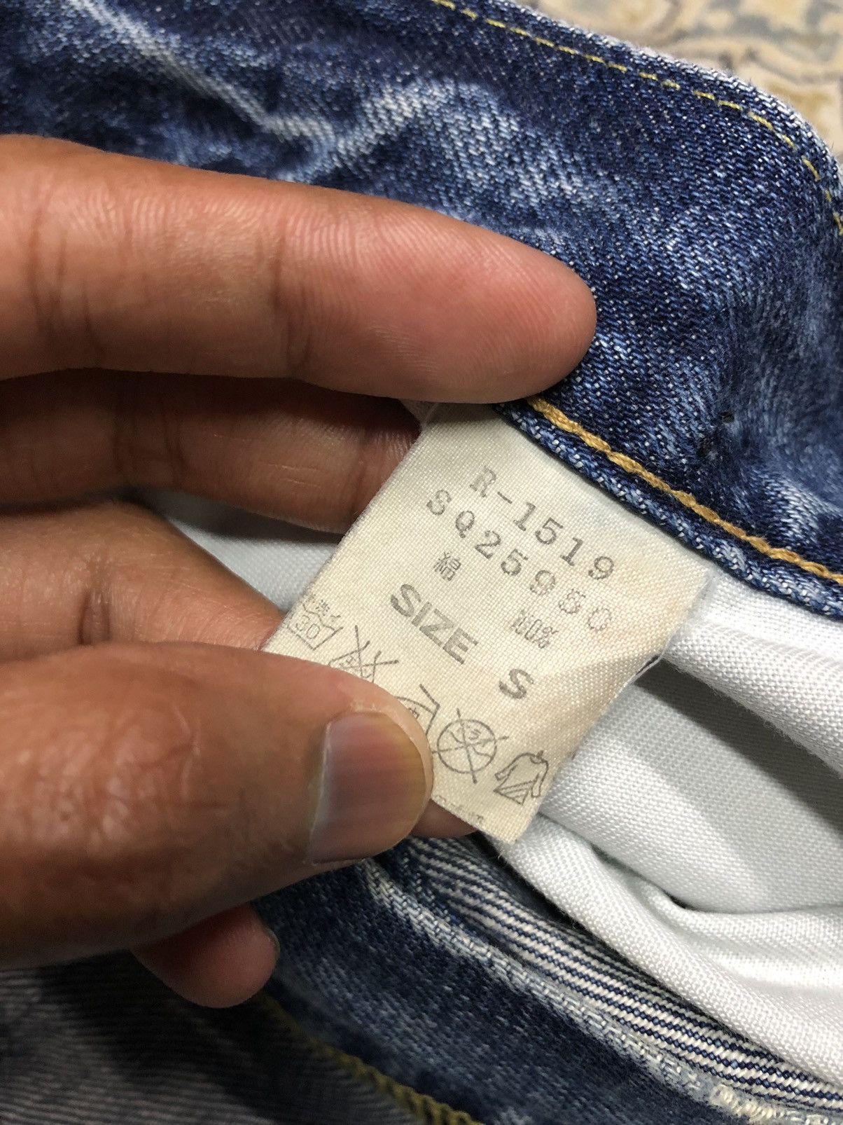 Japanese Brand STEAL‼️‼️RNA SYNDROME DISTRESSED DENIM Size US 31 - 3 Thumbnail