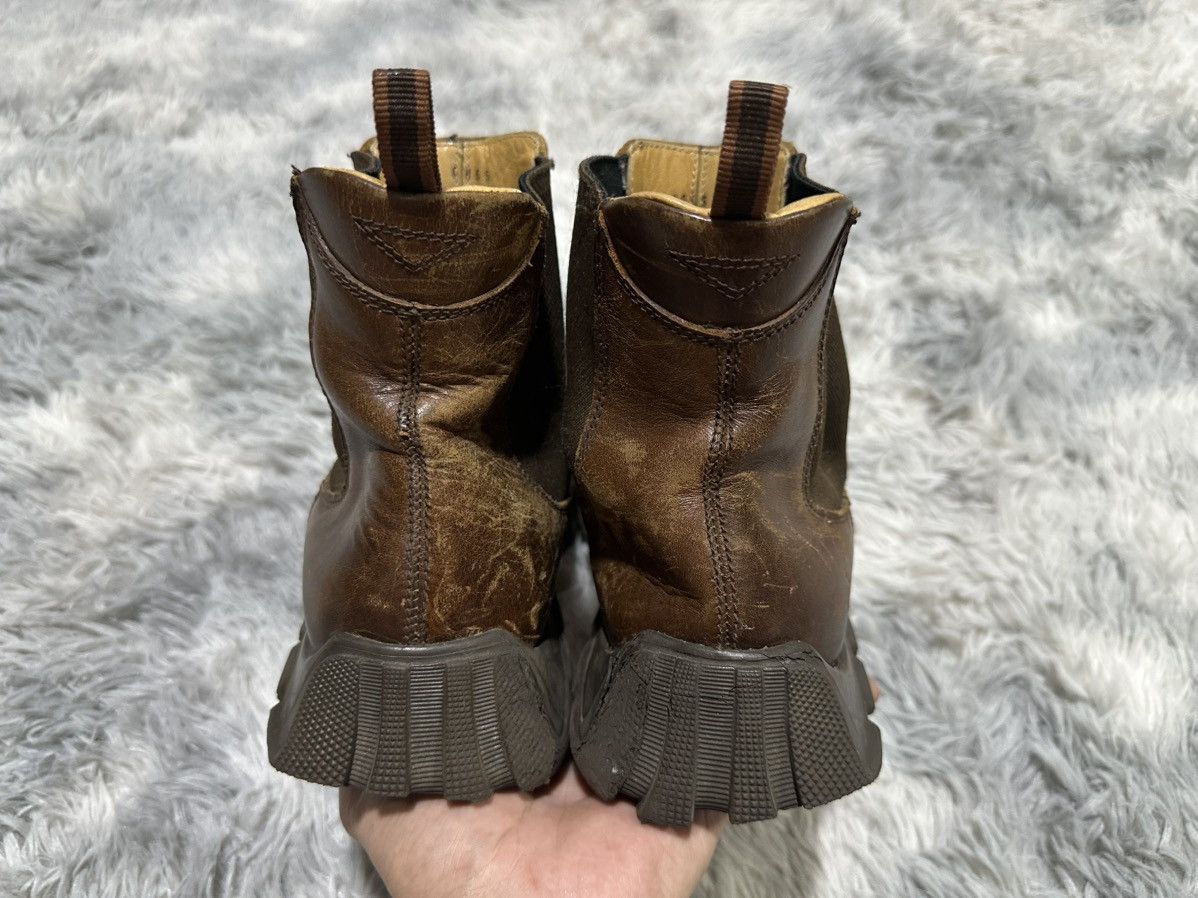 Miu Miu 🔥Archived Aw99 Miu Miu Mesh Leather Chelsea Boots Size US 9 / EU 42 - 7 Thumbnail