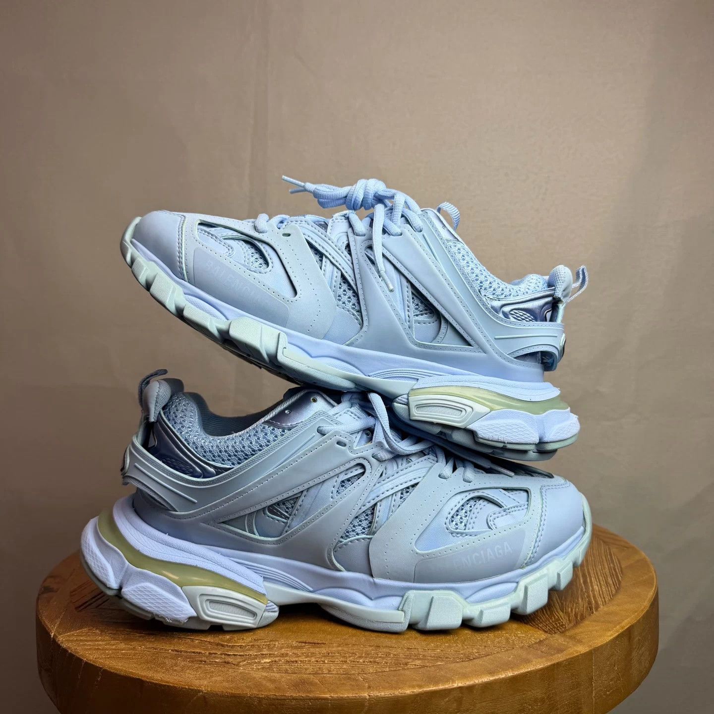 Balenciaga Balenciaga Track Dad Shoes Blue Size 38 98% New Size US 6 / EU 39 - 2 Thumbnail