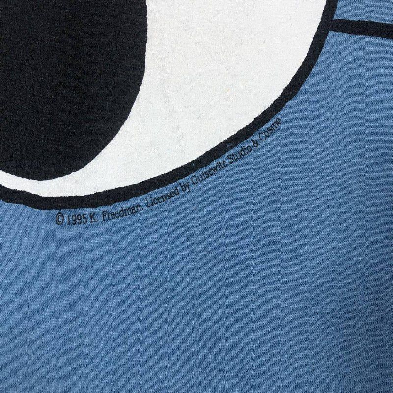 Levi's Vintage 90s Levi's Scared Guys Freedman man T-shirt Size US M / EU 48-50 / 2 - 8 Thumbnail
