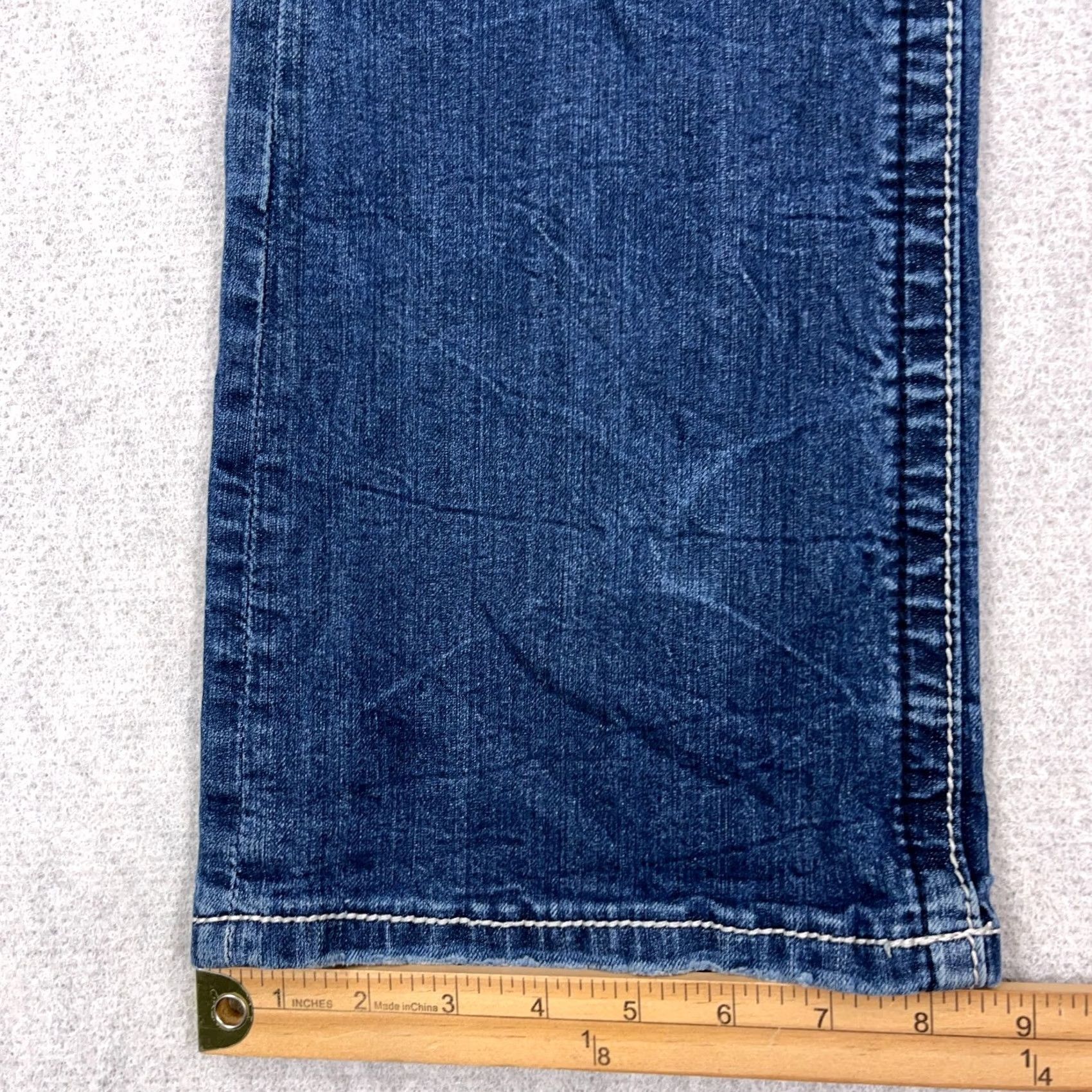 Miss Me Miss Me Women Jeans Bootcut Blue Medium Wash Embellished 30 Size 30" / US 8 / IT 44 - 5 Thumbnail