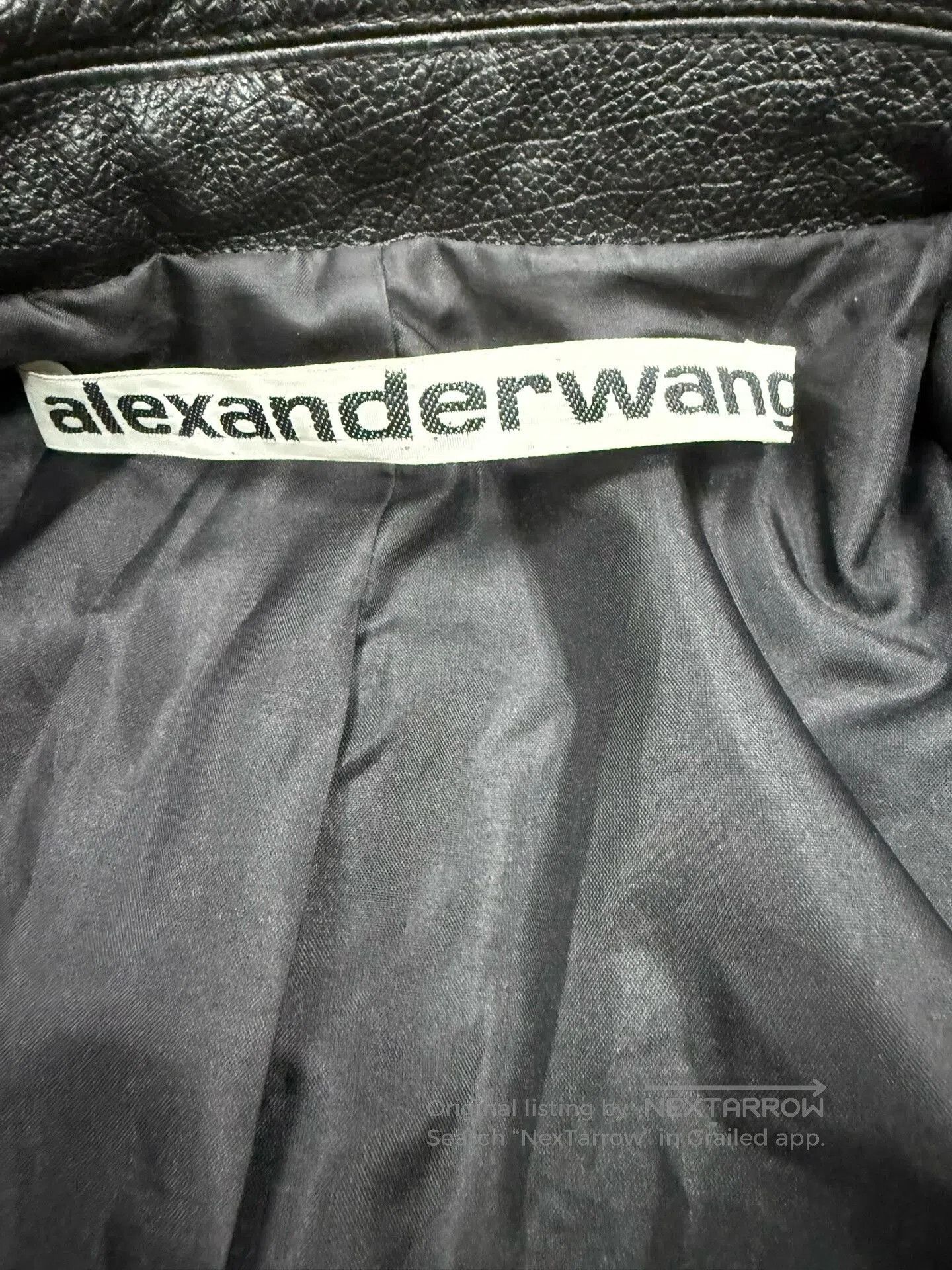 Alexander Wang Alexander Wang Leather Jacket for Men. Size US M / EU 48-50 / 2 - 4 Thumbnail