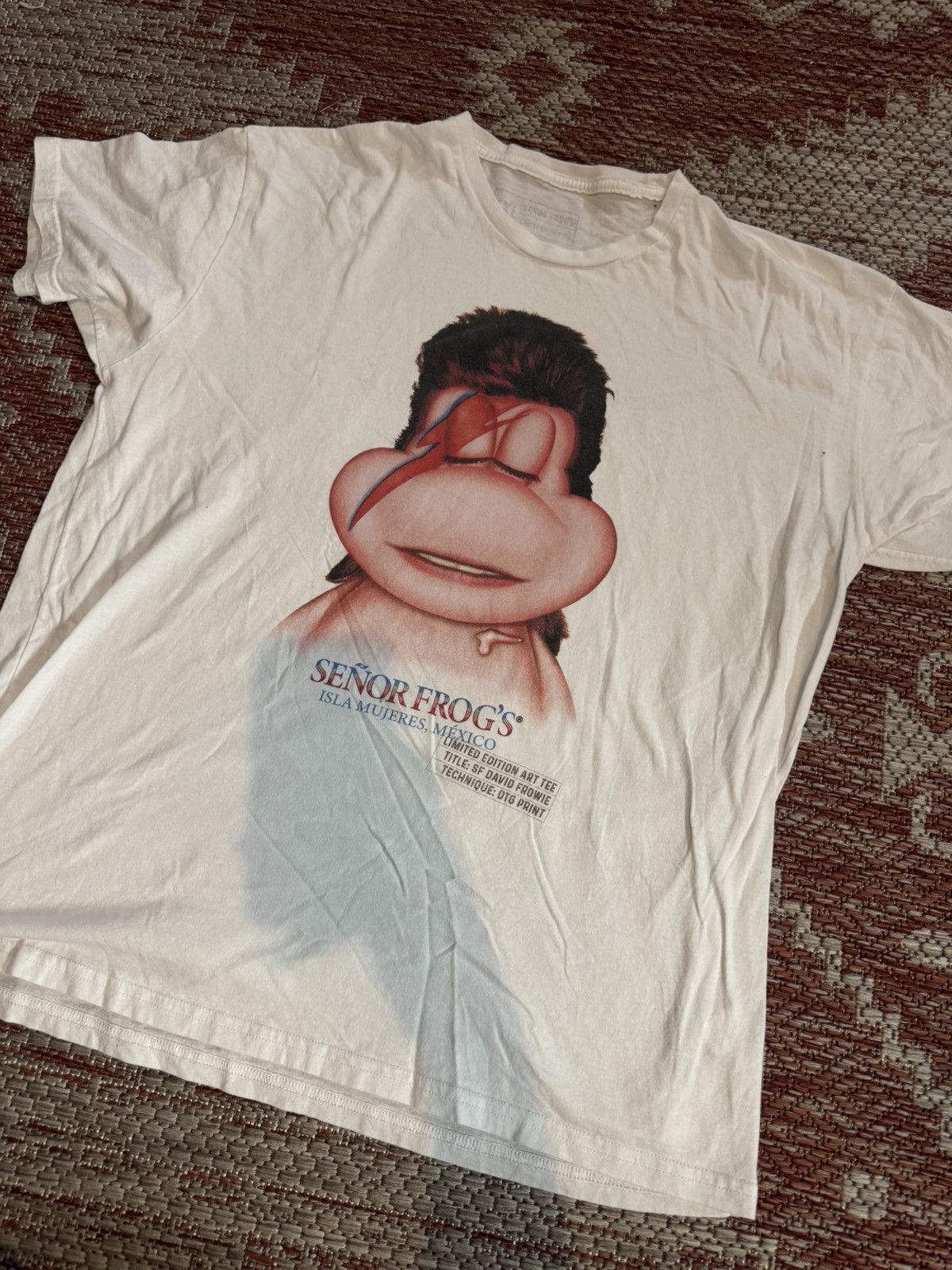 Other Senior Frog Billy Joel Tee Size XXL white Size US XXL / EU 58 / 5 - 1 Thumbnail