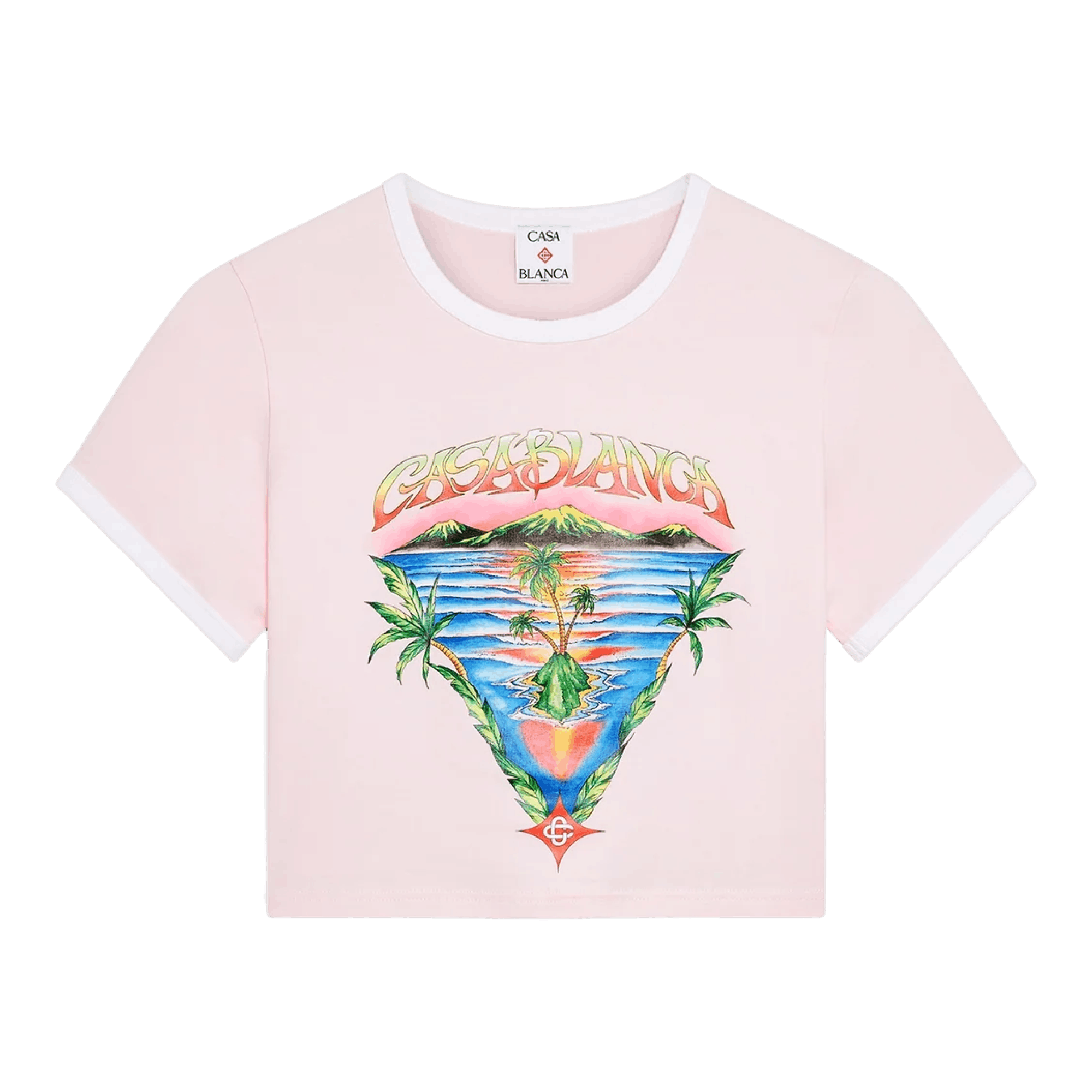 Casablanca Innocence Triangle Baby Tee Size US M / EU 48-50 / 2 - 1 Thumbnail