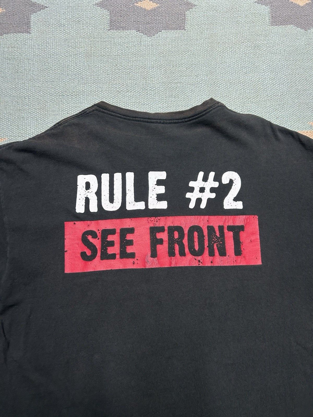 Vintage y2k t shirt rule #1 I’m always right hot topic faded L/XL Size US L / EU 52-54 / 3 - 6 Thumbnail