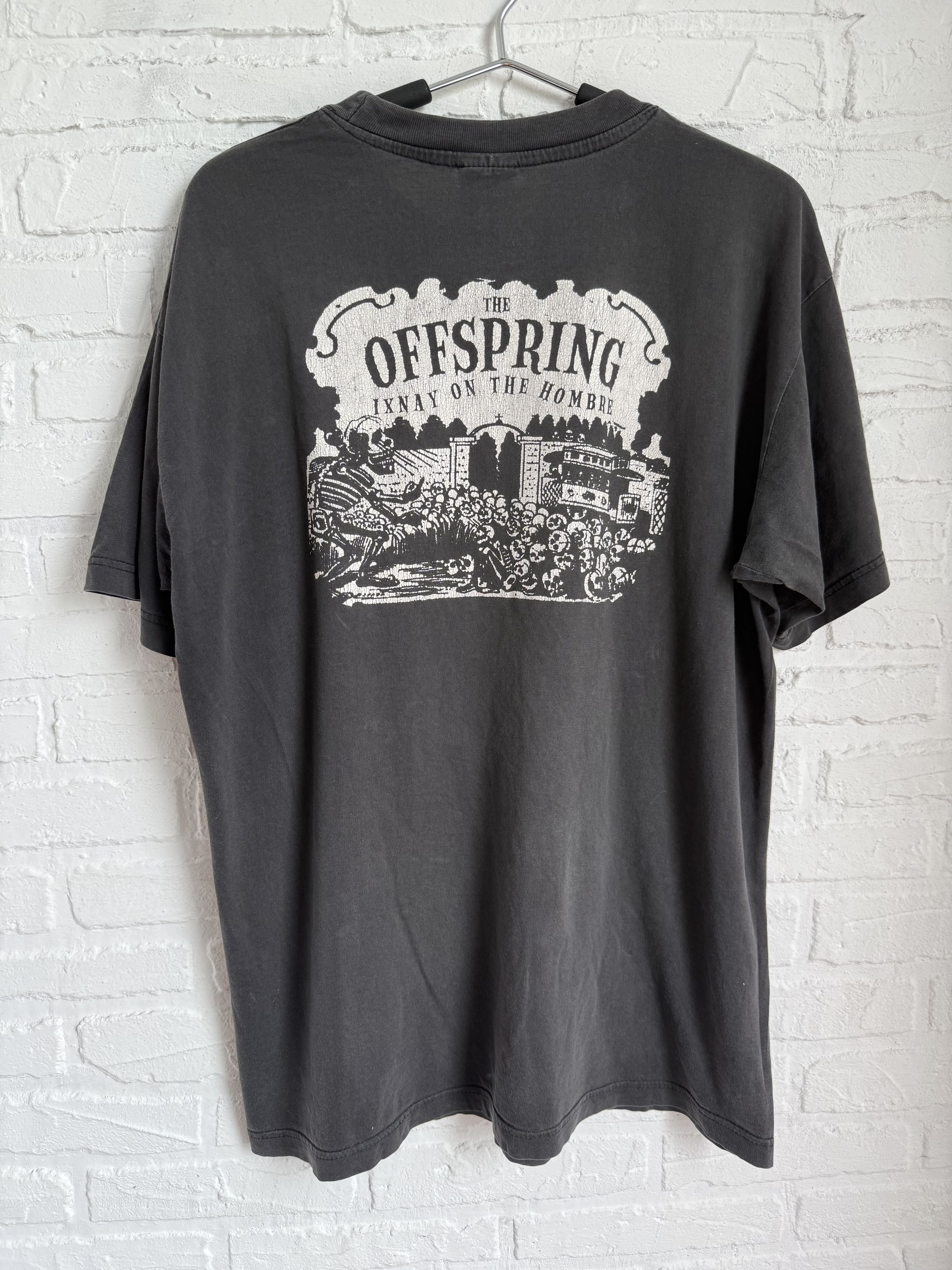 Band Tees Vintage 1997 Offspring ixnay on the hombre t-shirt Size US M / EU 48-50 / 2 - 5 Thumbnail