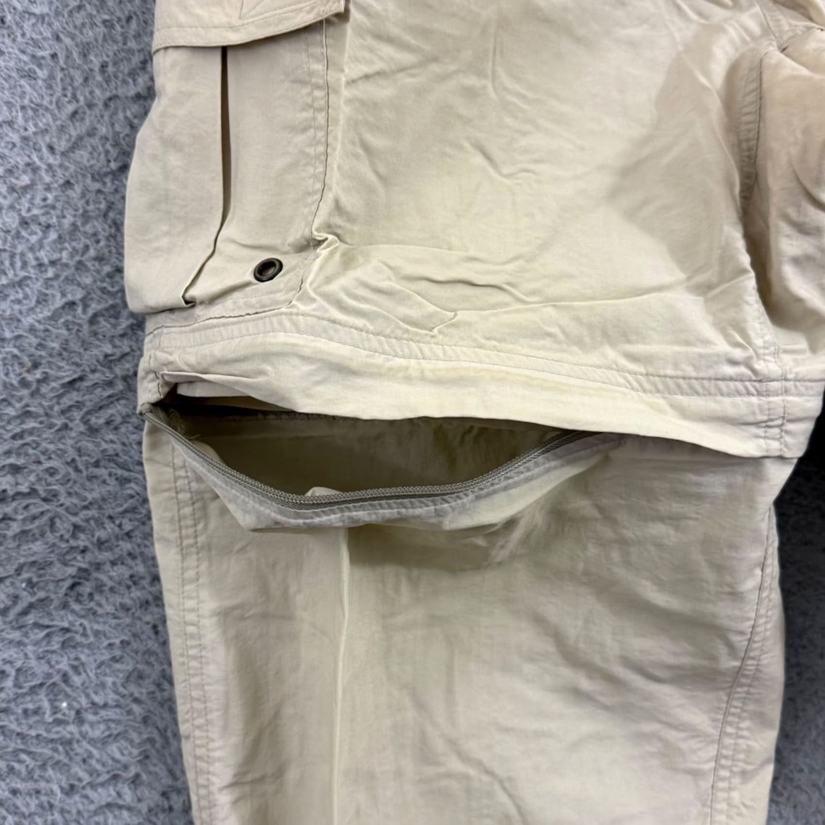 Vintage REI CoOp Pants Womens Medium Convertible Zip Off Hiking Cargo Outdoor Loose Size 32" / US 10 / IT 46 - 6 Thumbnail
