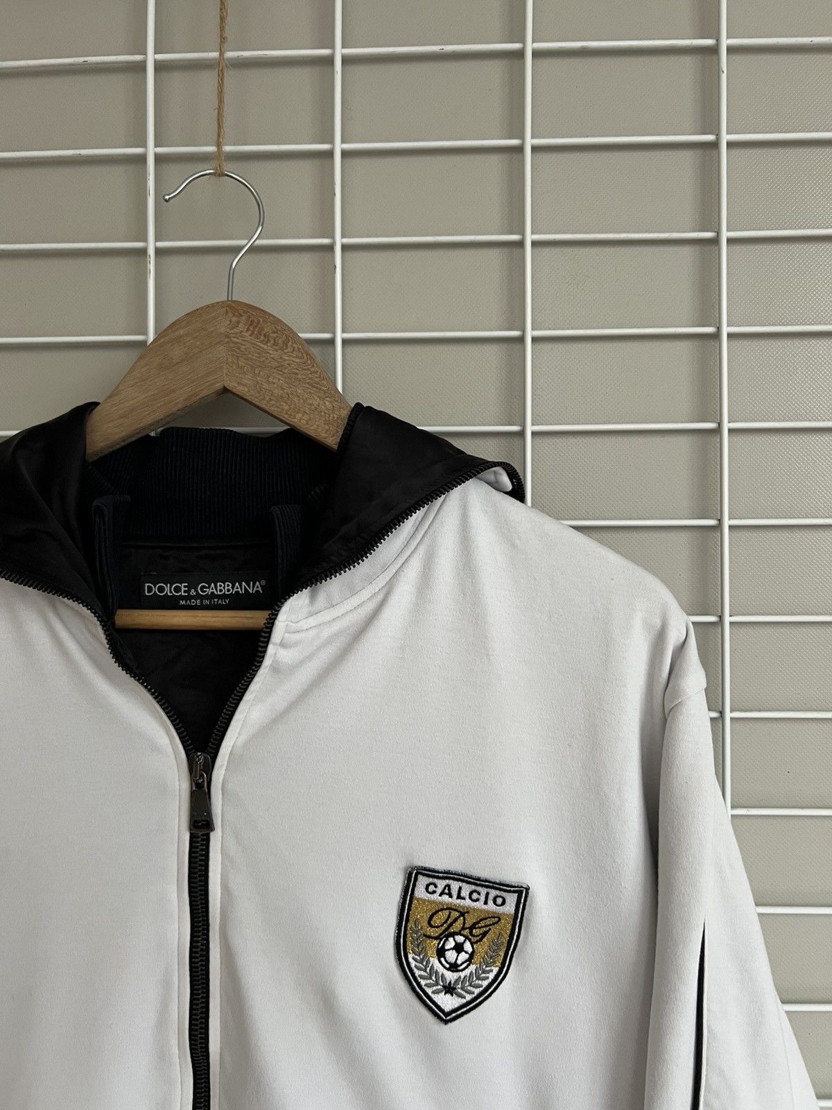 Dolce & Gabbana Dolce & Gabbana Calcio Zip Ninja Hoodie Mens Size 54 or M/L Size US L / EU 52-54 / 3 - 6 Thumbnail