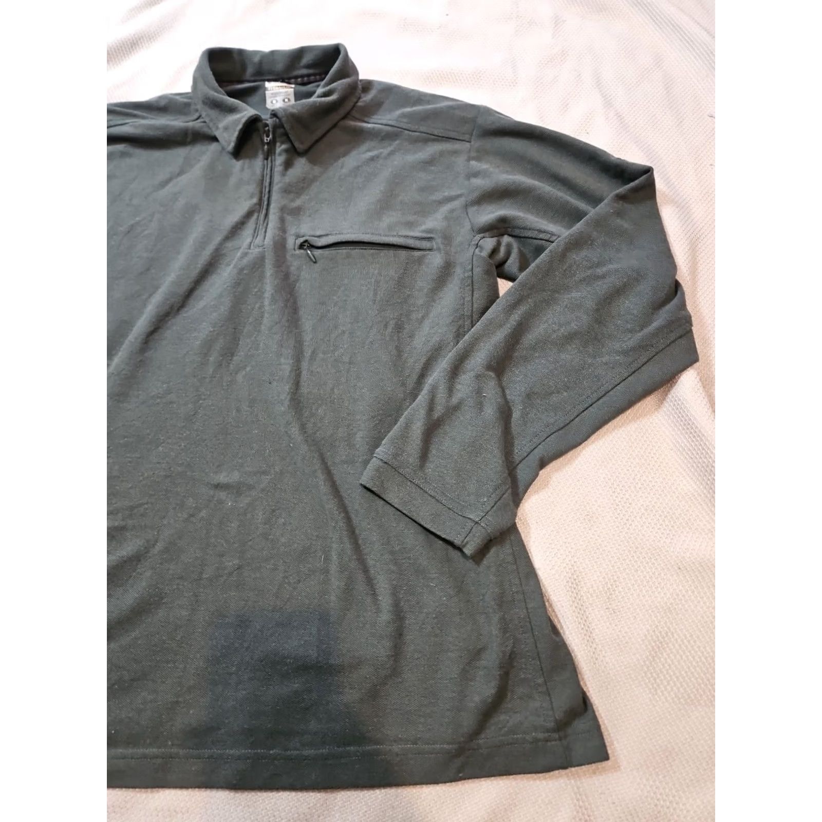 Vintage Columbia Shirt Mens M Gray Titanium Zip Collar Omni dry Top Size US M / EU 48-50 / 2 - 6 Thumbnail