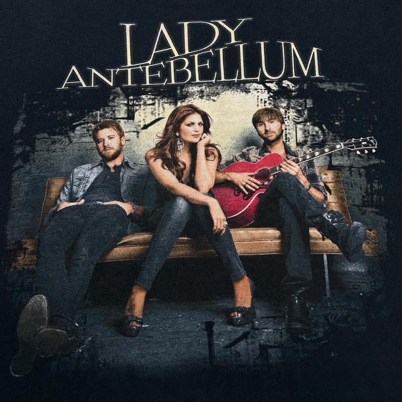 Band Tees × Gildan × Vintage Lady Antebellum Band T-Shirt Size US M / EU 48-50 / 2 - 3 Thumbnail