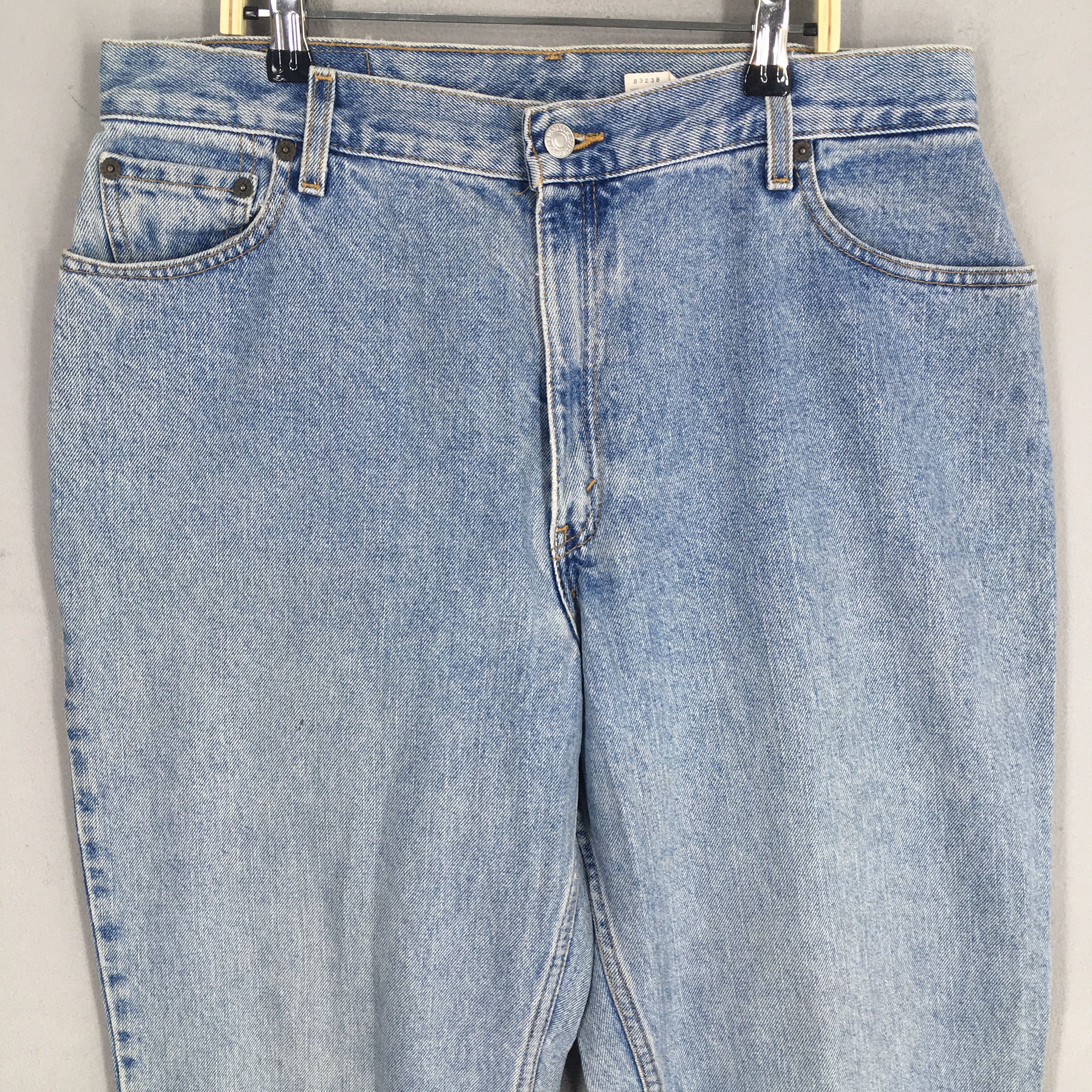 Levi's Size 31x30.5 Vintage Levi's 550 Relaxed Fit Jeans S2057 Size 31" - 2 Thumbnail