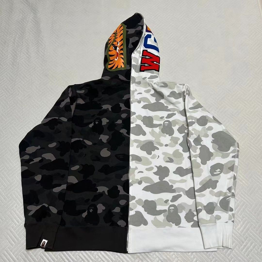 Bape COLOR CAMO SHARK FULL ZIP HOODIE Size US XL / EU 56 / 4 - 8 Thumbnail