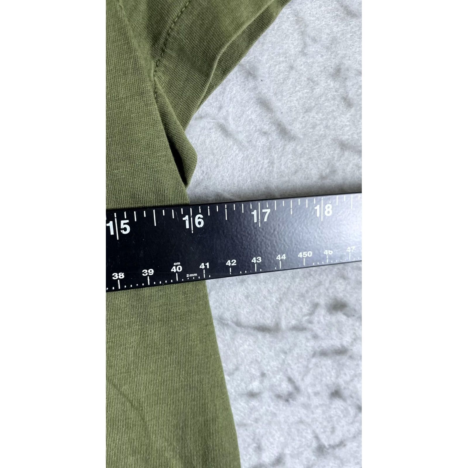 Eddie Bauer Eddie Bauer Womens Medium Green Polo Shirt Cotton Pleated Collar Button Front Size M / US 6-8 / IT 42-44 - 3 Thumbnail