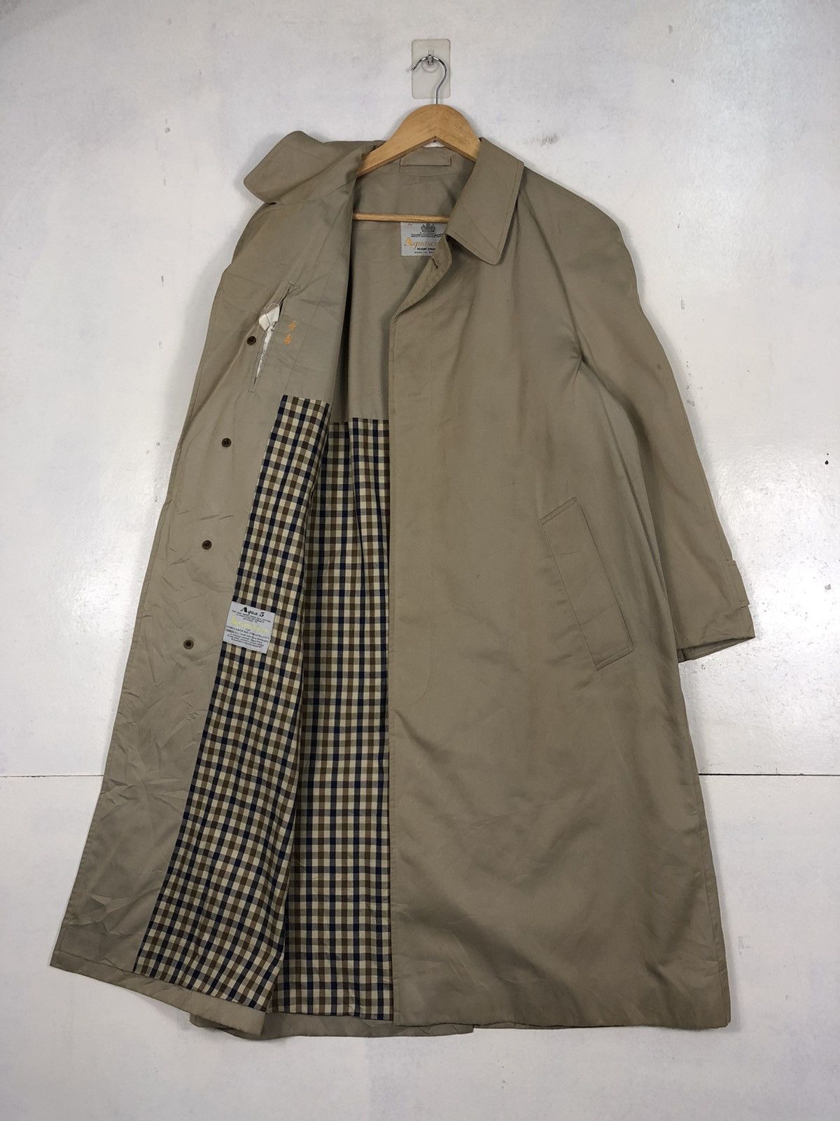 Japanese Brand VINTAGE AQUASCUTUM TRENCH COATS Size US M / EU 48-50 / 2 - 9 Thumbnail