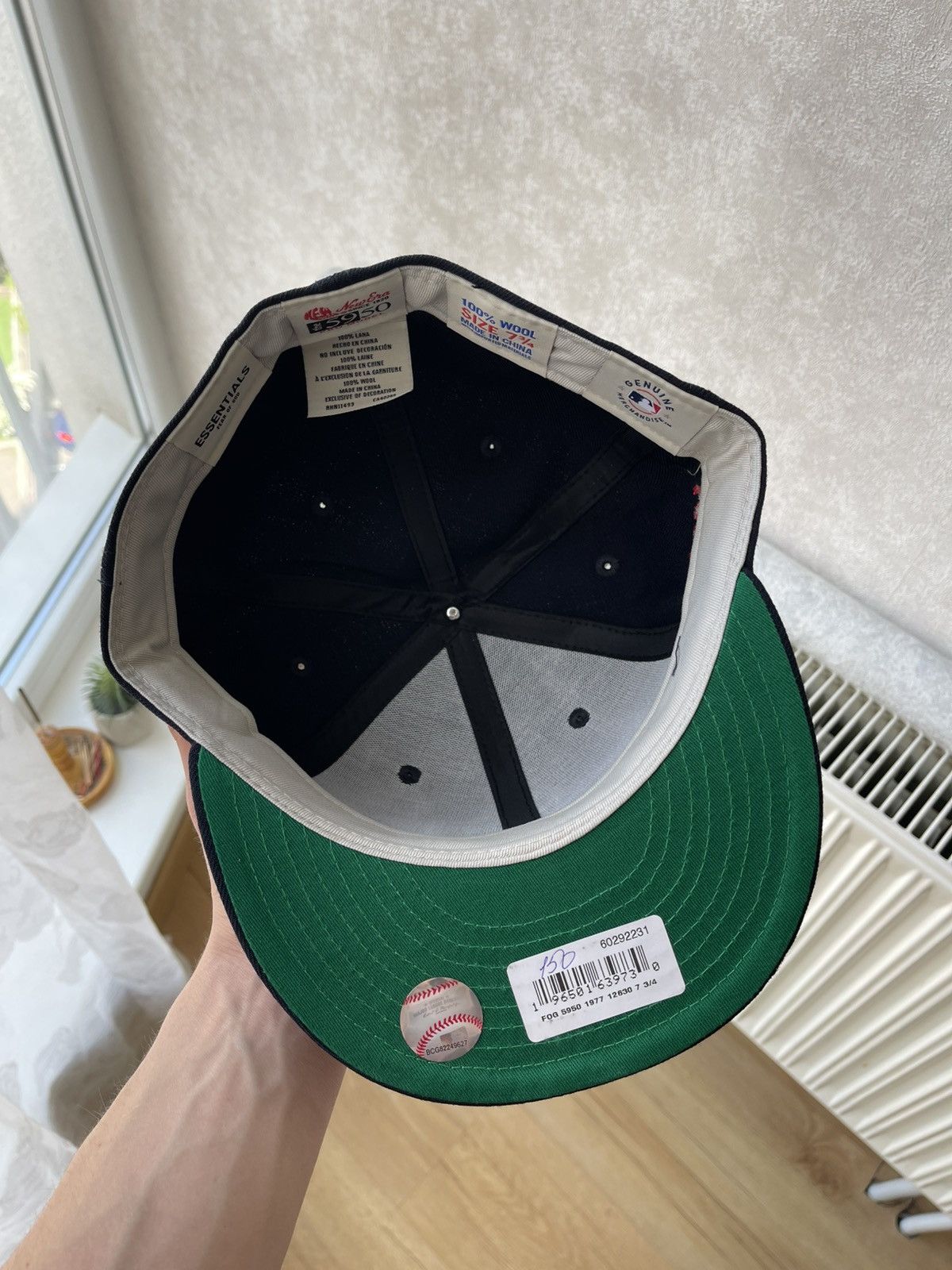 7 3/4 New Era Fear of God Essentials Fitted Cap 59FIFTY
