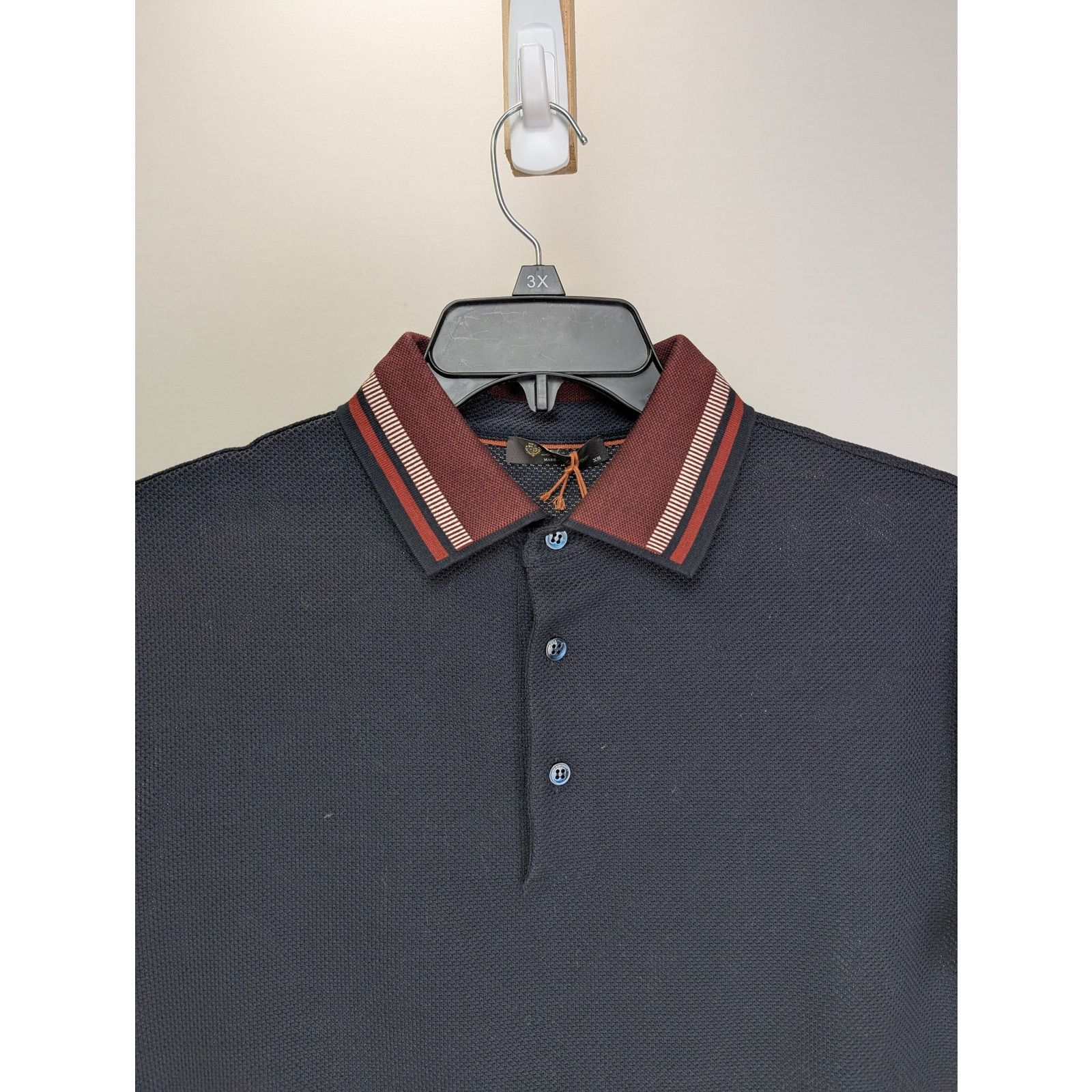 Loro Piana o1rshd1 Polo Shirt in Navy Blue Size US XS / EU 42 / 0 - 6 Thumbnail