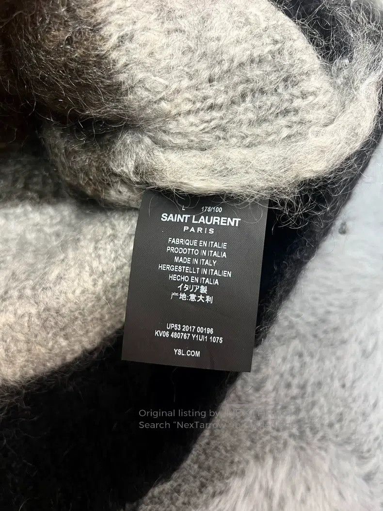 Saint Laurent Paris Saint Laurent Paris Mohair Sweater Size US L / EU 52-54 / 3 - 5 Thumbnail