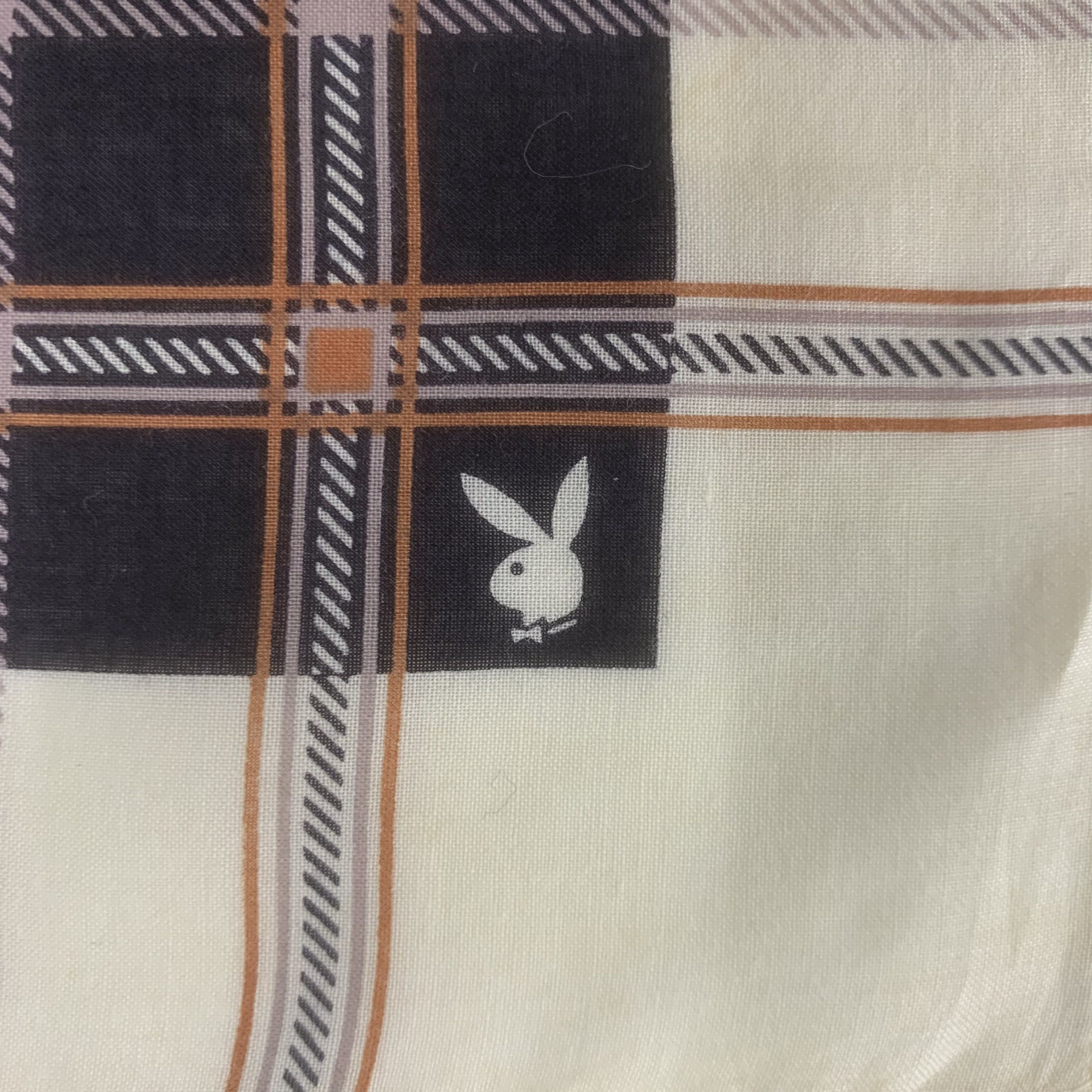 Playboy Playboy Handkerchief Bandana Neckerchief Pocket Square Size ONE SIZE - 5 Thumbnail