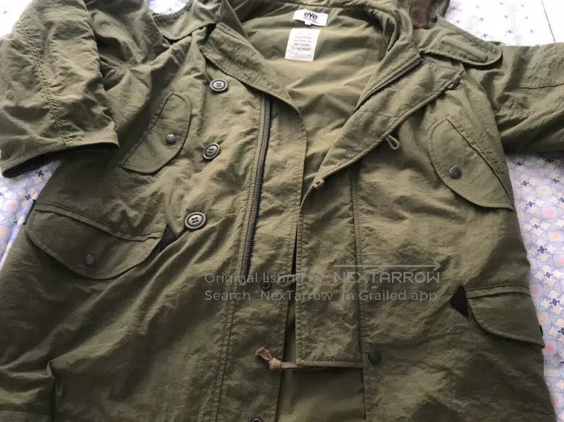 Junya Watanabe Junya Watanabe Vintage Military Cotton Coat Size US S / EU 44-46 / 1 - 5 Thumbnail