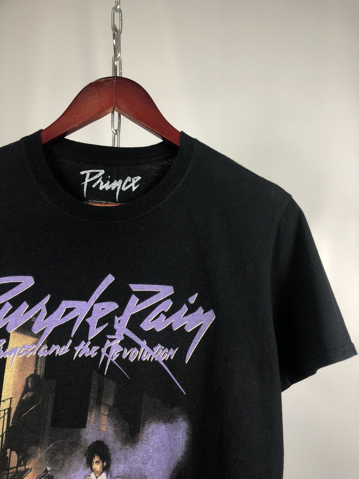 Band Tees Prince purple T-shirts big logo rare rock tee Size US M / EU 48-50 / 2 - 2 Thumbnail
