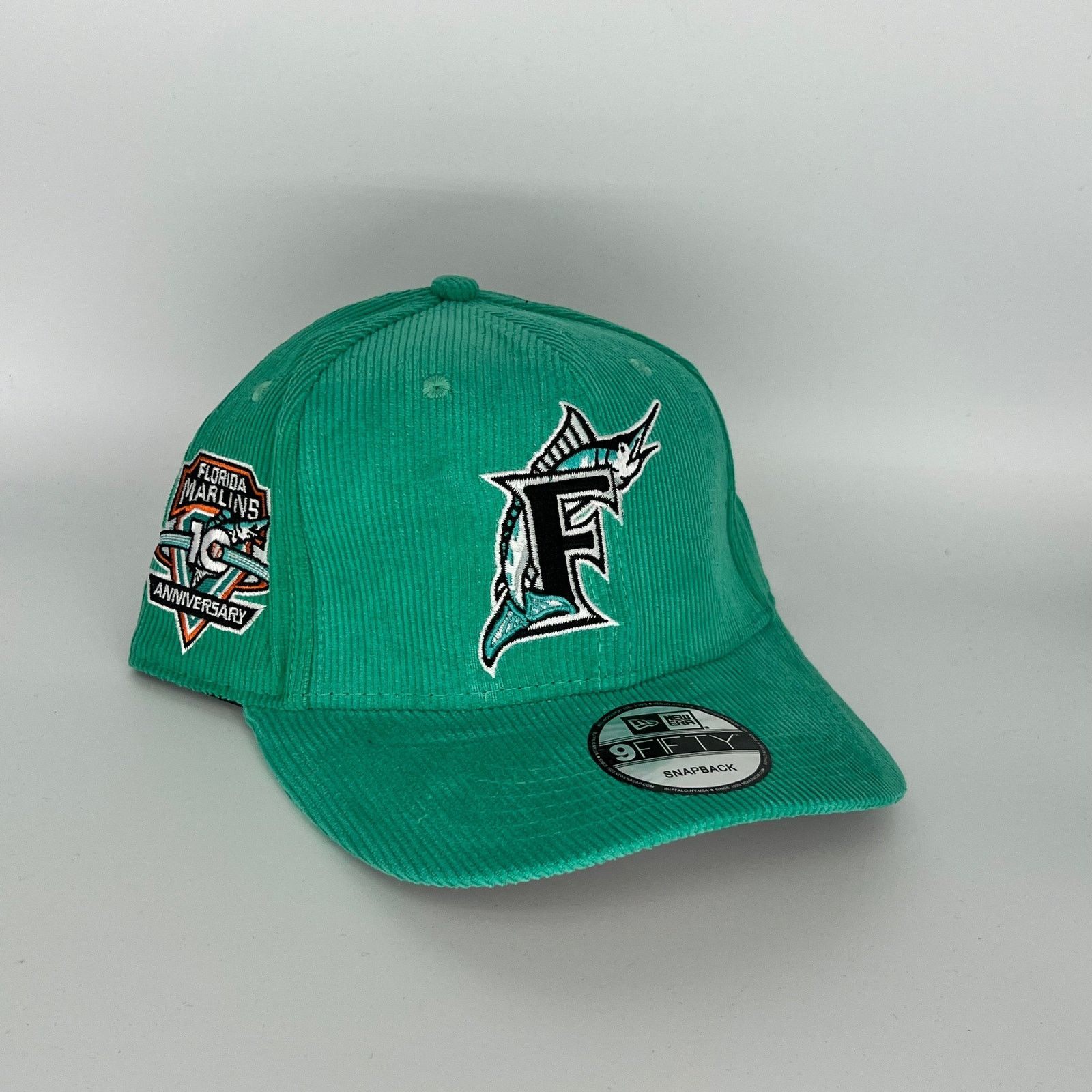 New Era Green Florida Marlins 10th Anniversary New Era MLB Size ONE SIZE - 1 Thumbnail