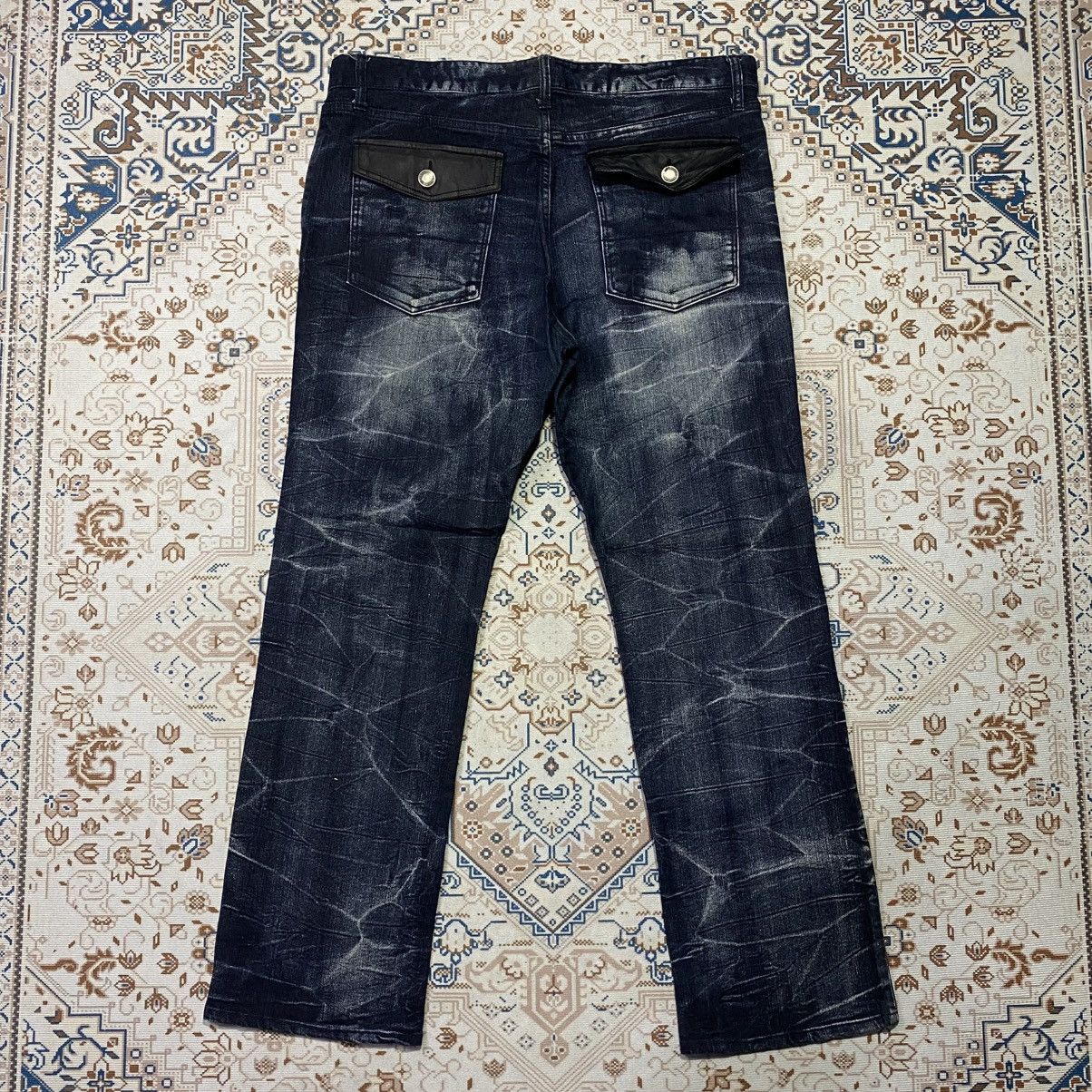 If Six Was Nine × Japanese Brand × Le Grande Bleu (L.G.B.) 2000s Y2K Japanese Denim Beautiful Fade Jeans Size US 30 / EU 46 - 2 Thumbnail