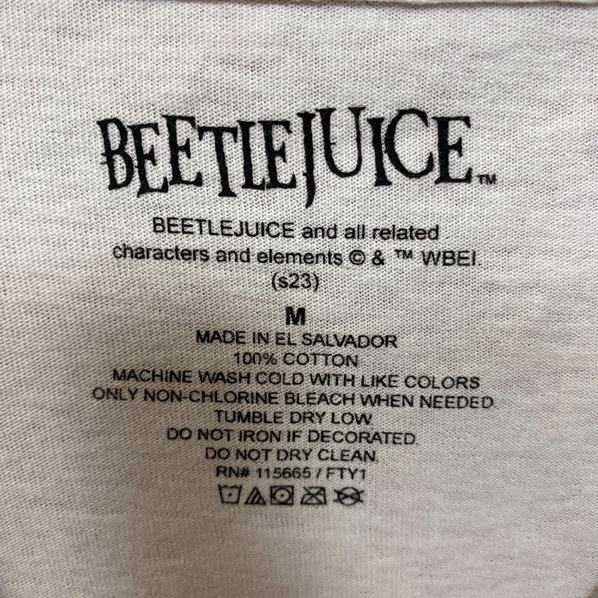 Other Beetlejuice Face Jumbo Graphic T-Shirt Medium Size US M / EU 48-50 / 2 - 4 Thumbnail