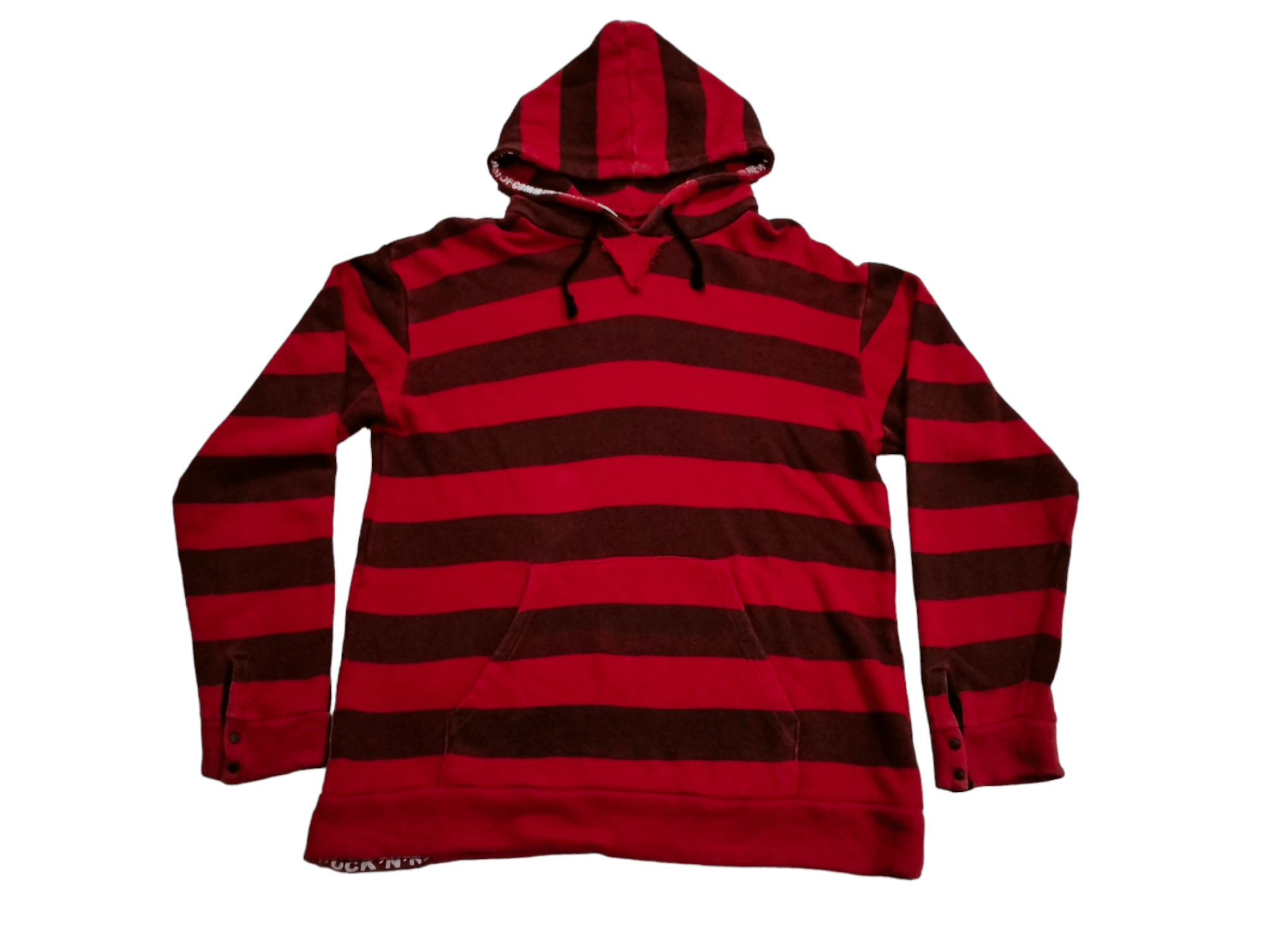 PPFM PPFM FullOver Hoodies Stripes Punk Style Size US M / EU 48-50 / 2 - 1 Thumbnail