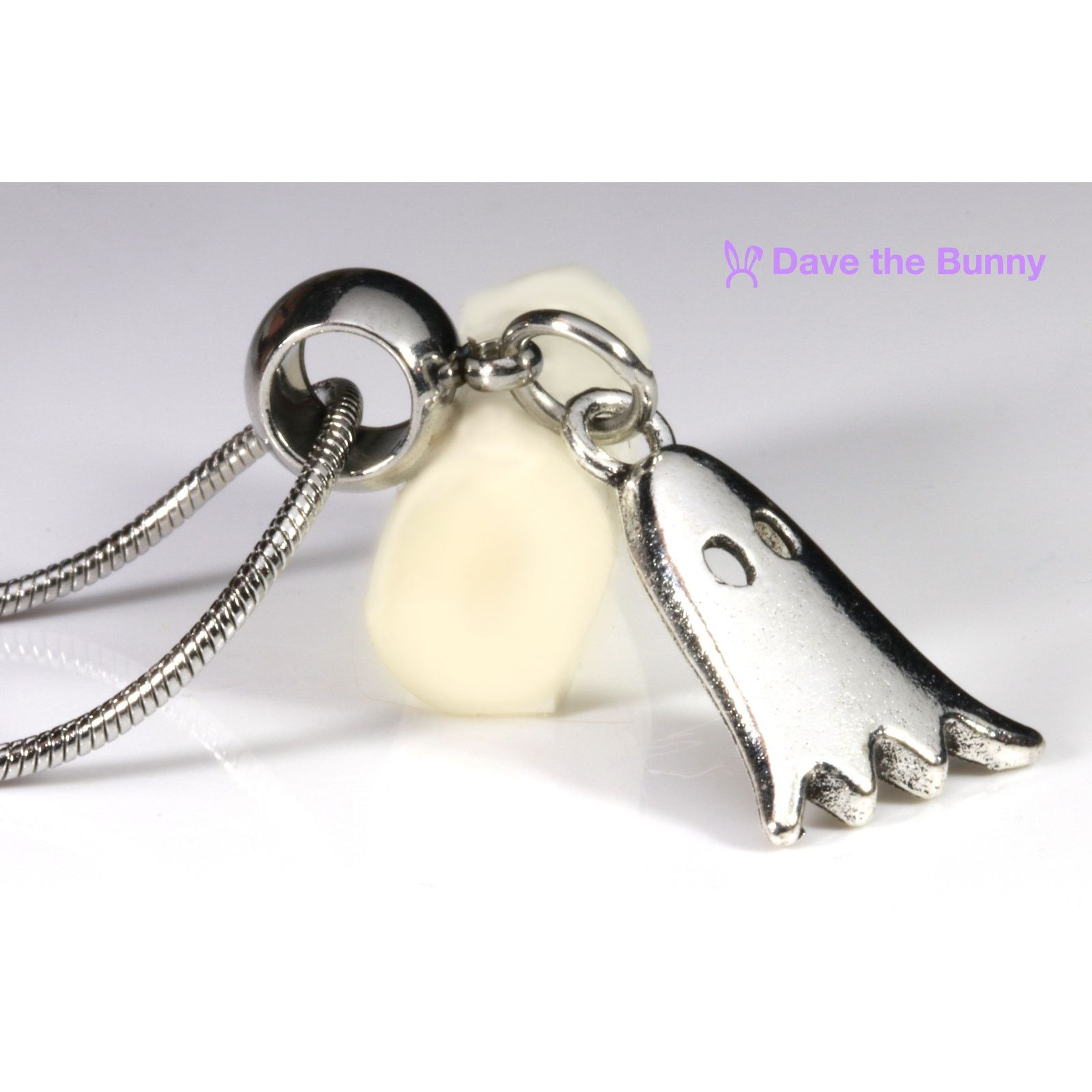 & Other Stories Ghost Ghoul Scary Necklace Pendant Jewelry Size ONE SIZE - 2 Thumbnail