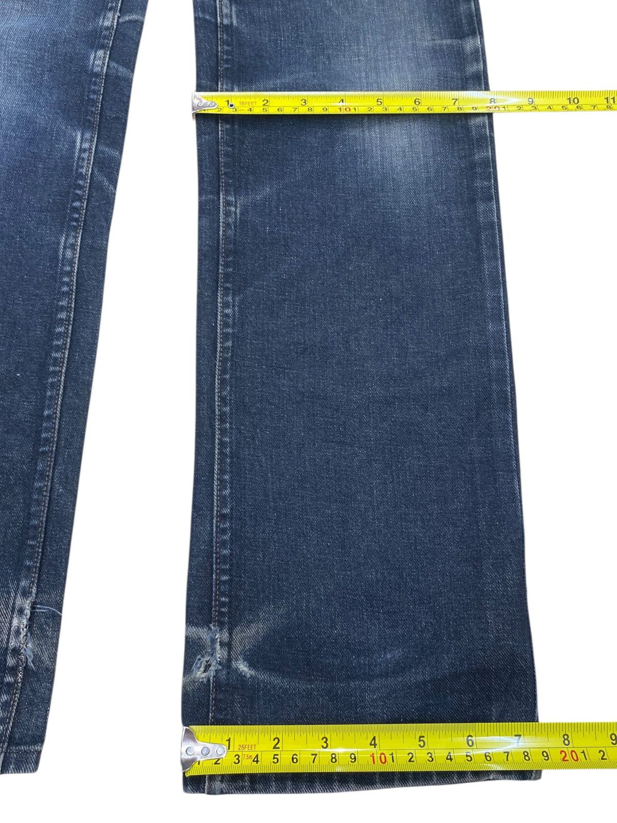 Lounge Lizard Lounge Lizard Dark Wash Style Whiskers Jeans Size US 29 - 8 Thumbnail