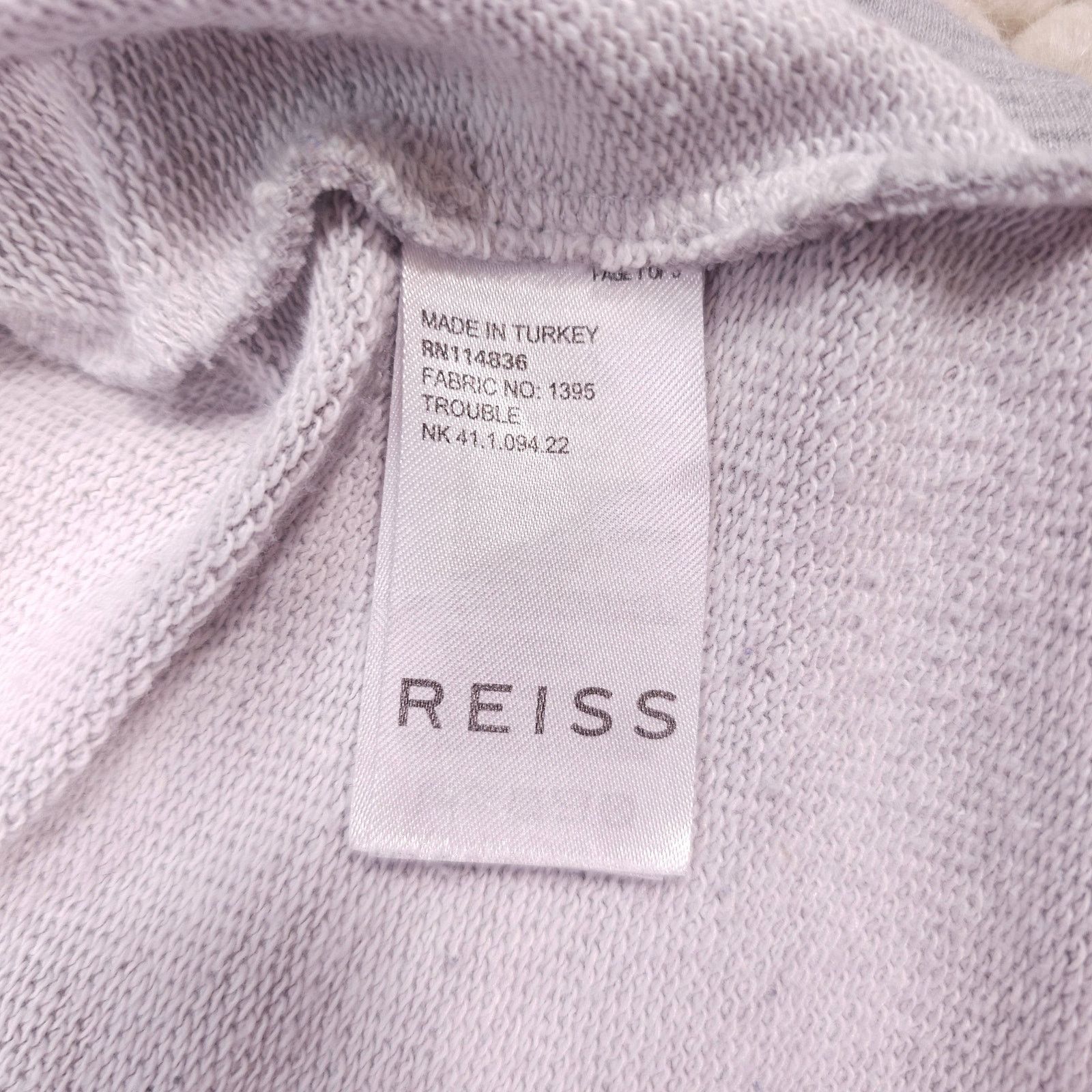 Reiss Reiss Short Sleeve Sweatshirt Tee Heathered Gray Sz Small Size US S / EU 44-46 / 1 - 7 Thumbnail