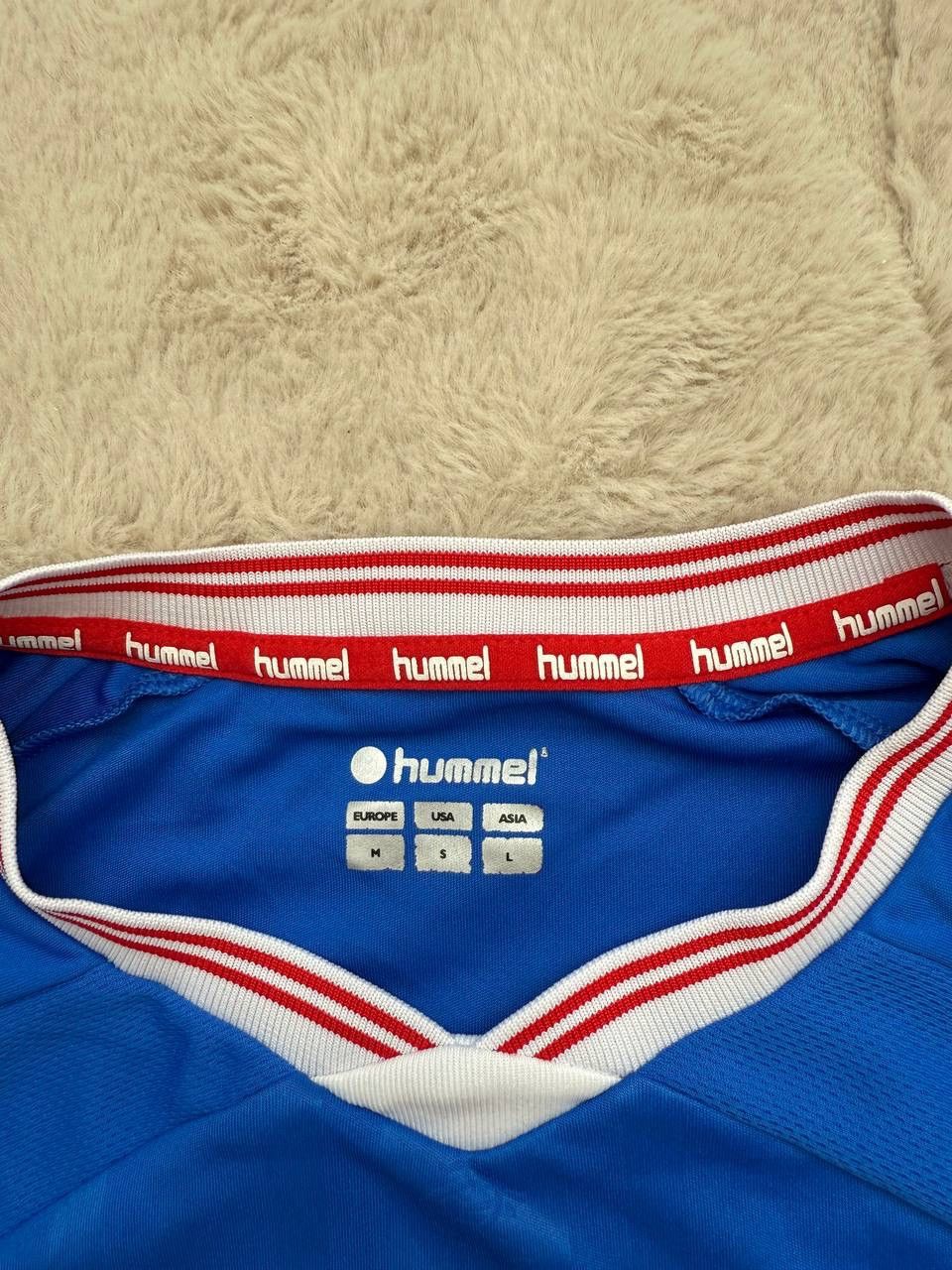 Castore Rangers 19-20s Football Soccer men Shirt Jersey Home Hummel Size US M / EU 48-50 / 2 - 6 Thumbnail