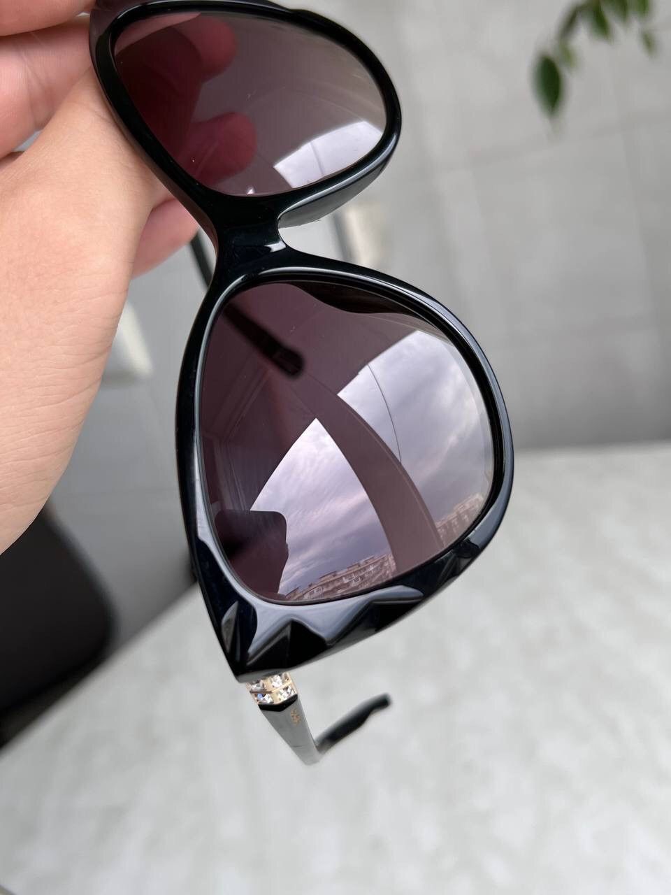Swarovski Vintage Daniel Swarovski '00s Sunglasses Cat Eye Frame SW117 Size ONE SIZE - 9 Thumbnail