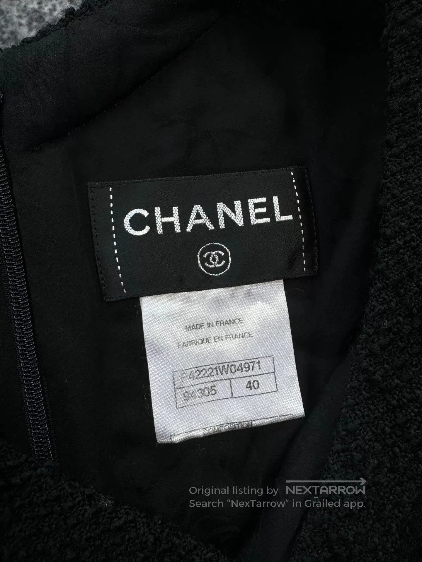 Chanel black mermaid dress by Chanel. Size M / US 6-8 / IT 42-44 - 3 Thumbnail