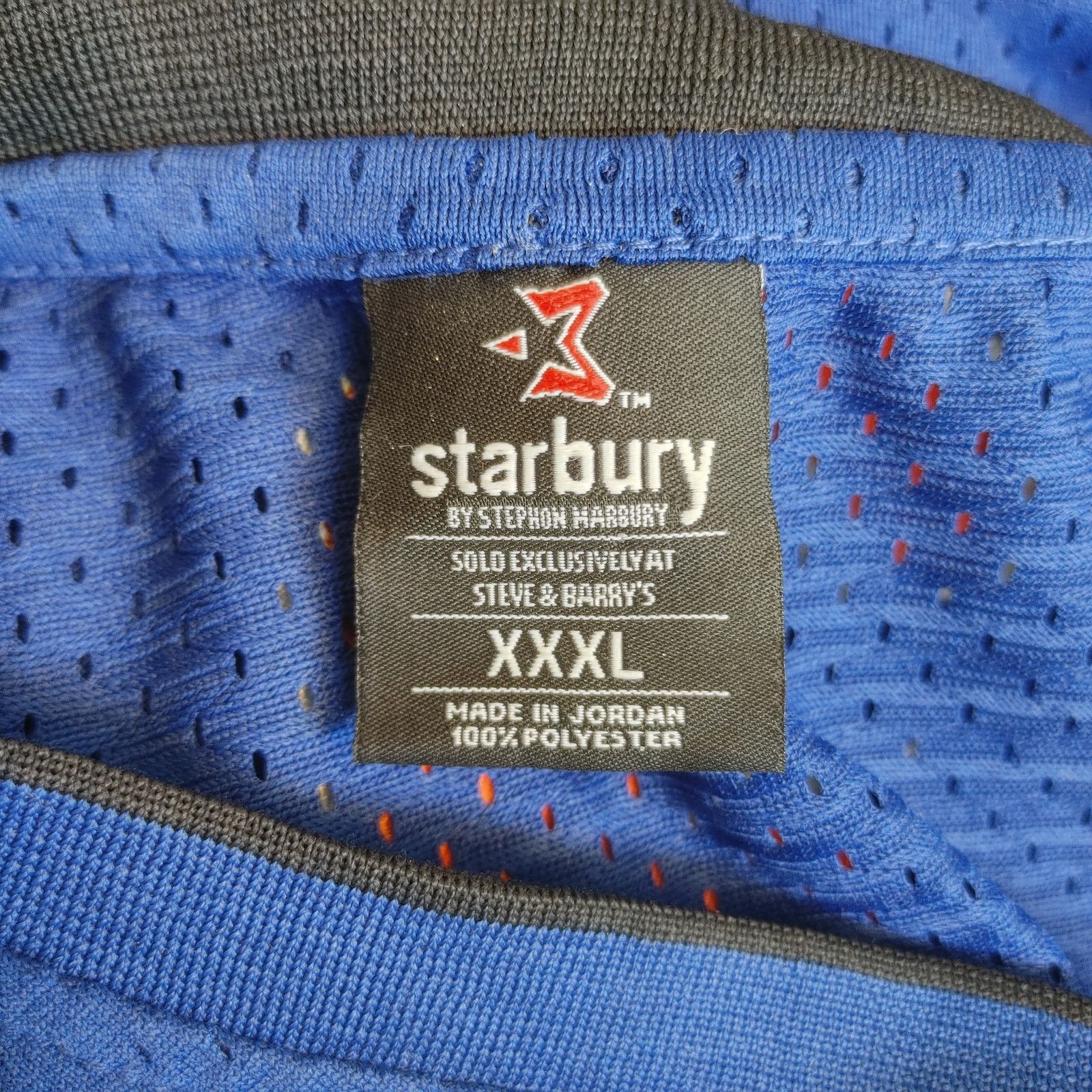 Other Starbury Stephon Marbury Men 3X Navy Sleeveless Jersey Size US XXL / EU 58 / 5 - 3 Thumbnail