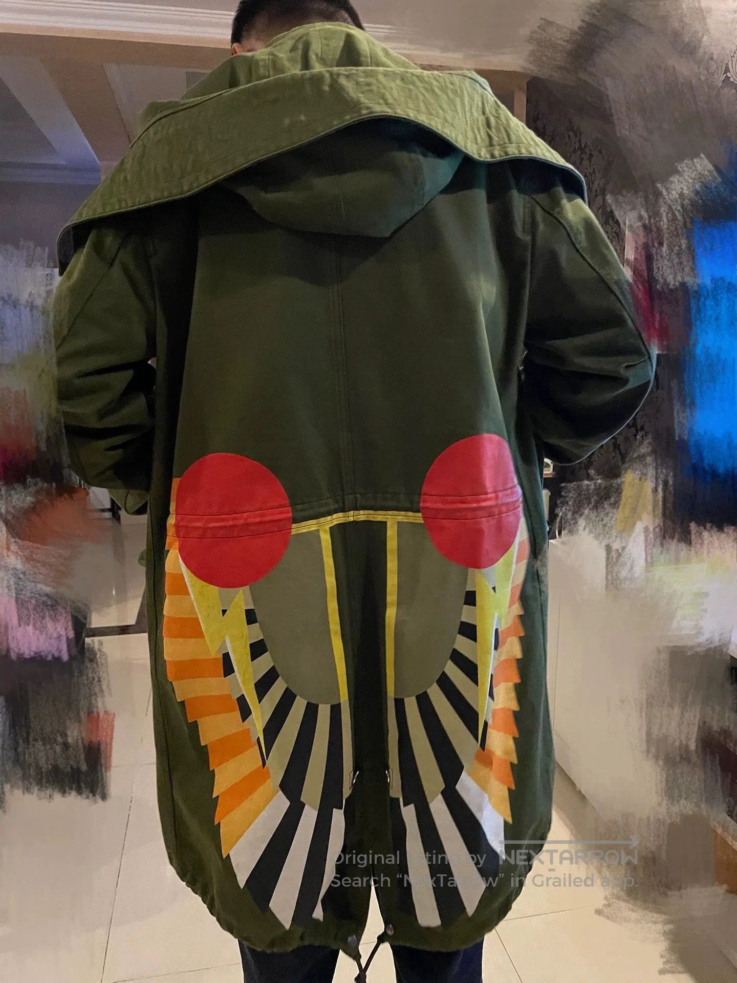Givenchy Givenchy 2017 Spring Summer Wing Print Parka. Size US M / EU 48-50 / 2 - 6 Thumbnail