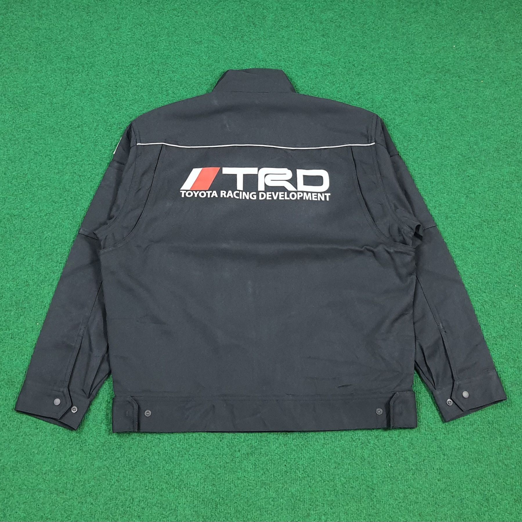 Japanese Brand Vintage TOYOTA TRD Racing Japan Custom Logo Jacket C298N2 Size US M / EU 48-50 / 2 - 1 Thumbnail