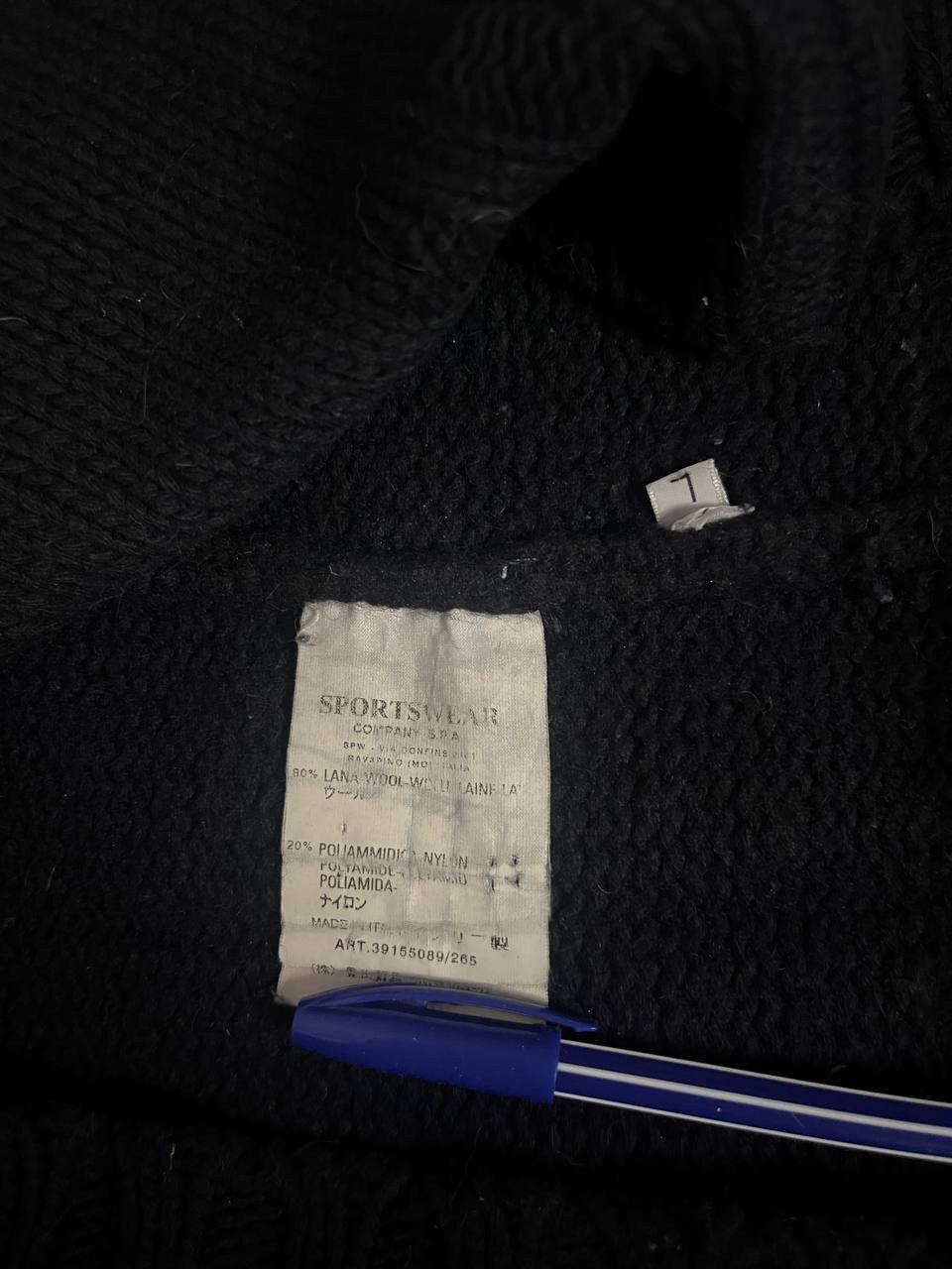 Stone Island Stone Island Sweater Wool Navy Size US L / EU 52-54 / 3 - 10 Thumbnail