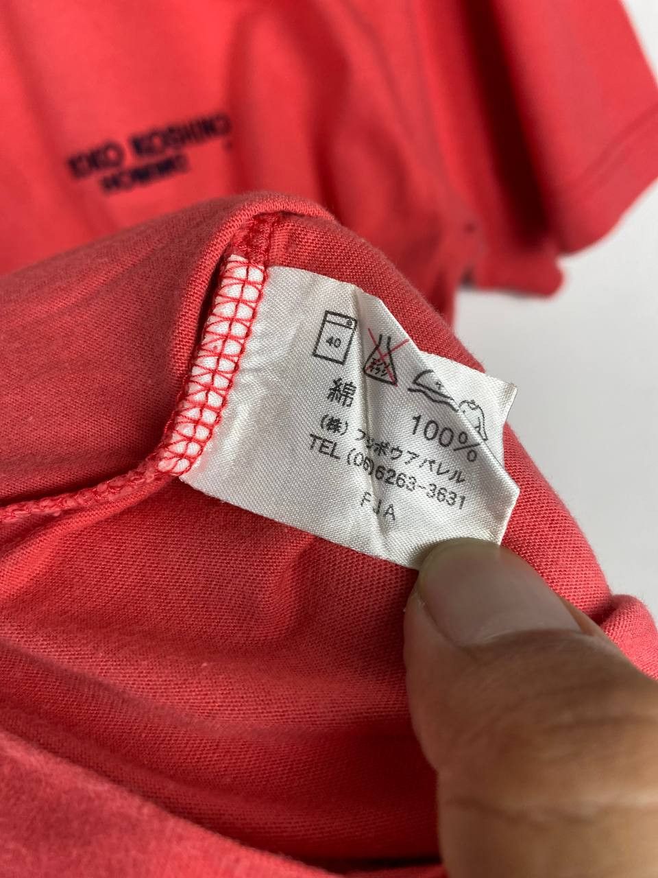 Hiroko Koshino Homme vintage hiroko koshino homme embroided tee Size US L / EU 52-54 / 3 - 5 Thumbnail