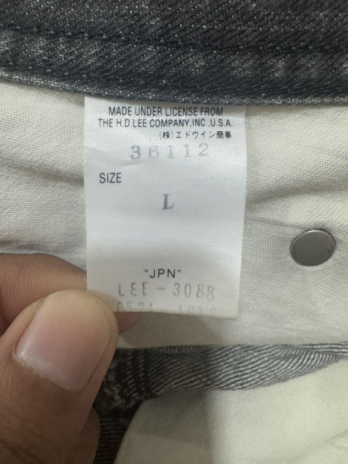 If Six Was Nine × Lee × Vintage Vintage Lee Riders Rare Design Flare Jeans Size US 32 / EU 48 - 13 Thumbnail