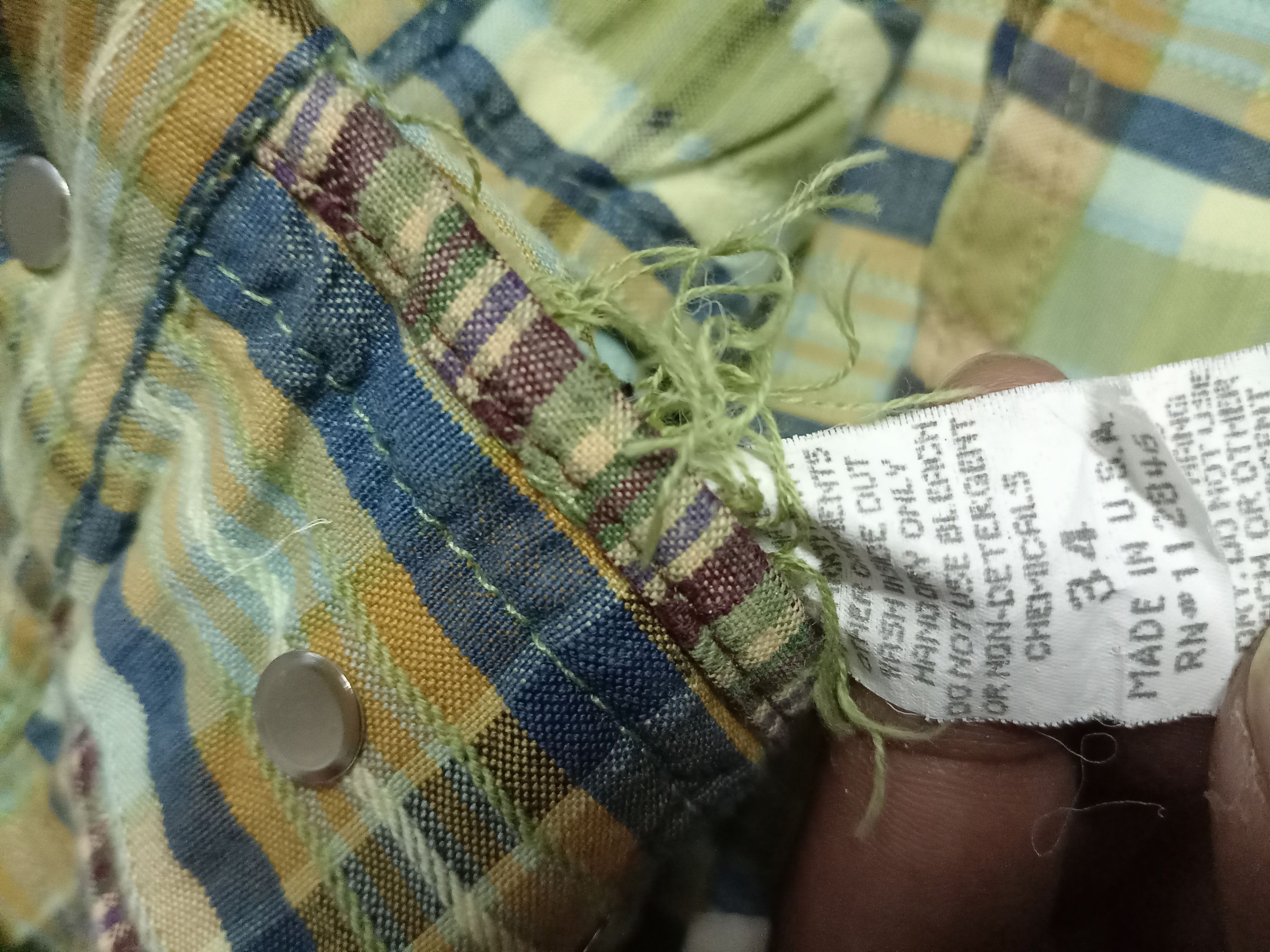 Monitaly Monitaly plaid pants Size US 34 / EU 50 - 6 Thumbnail