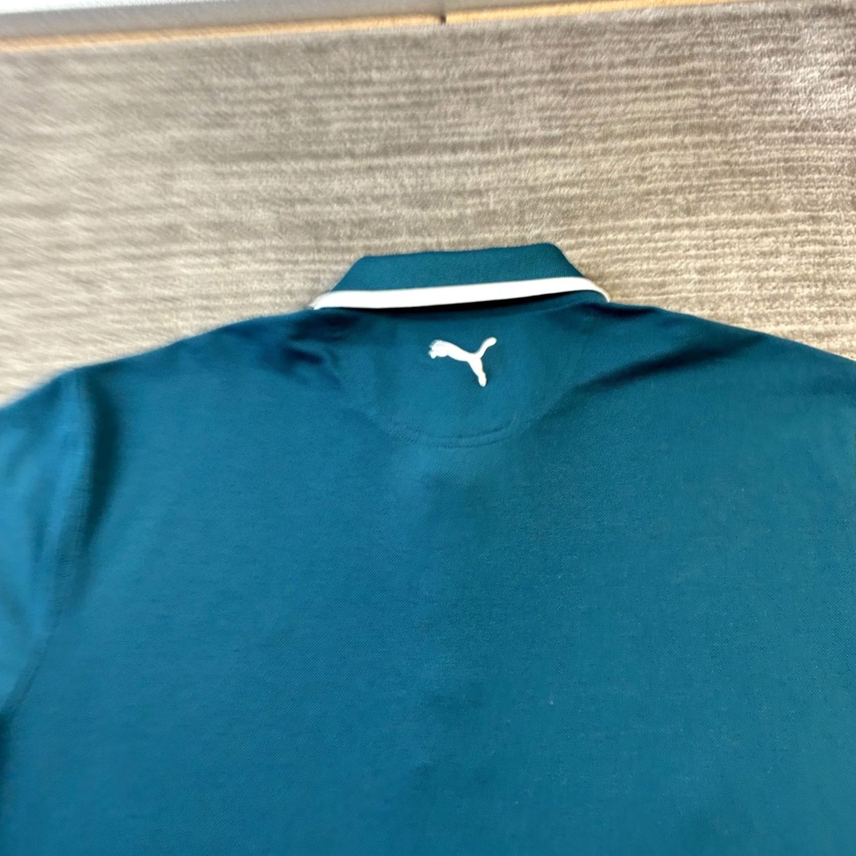 Puma PUMA Polo Shirt Mens 2XL Blue Arnold Palmer Golf Bay Hill Umbrella Tipped Size US XXL / EU 58 / 5 - 5 Thumbnail