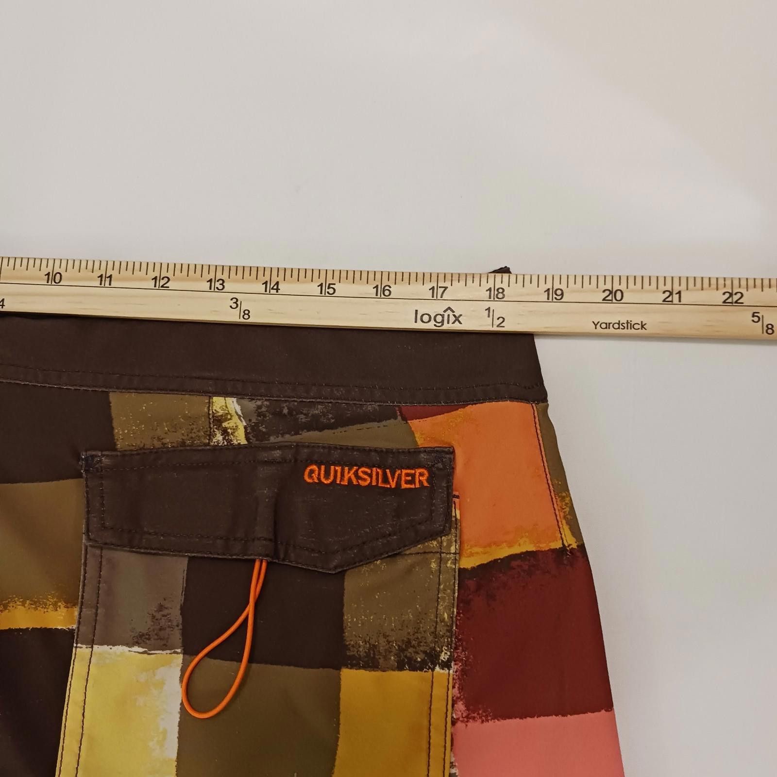 Quiksilver Quiksilver Cypher Series 4 Way Stretch Men's 36 Plaid Shorts Size US 32 / EU 48 - 5 Thumbnail