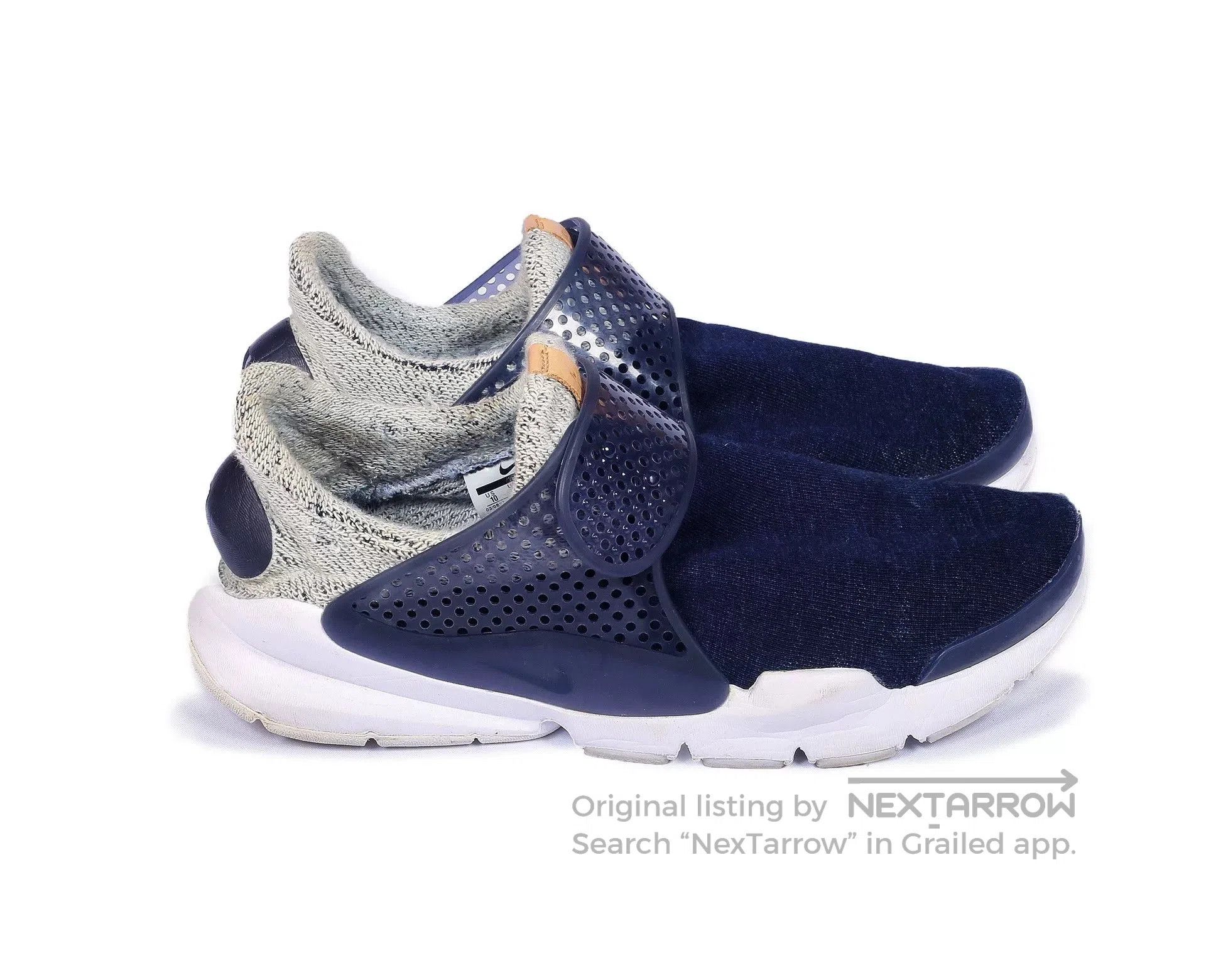 Loopwheeler Nike x Loopwheeler Sock Dart Cotton Shoes. Size US 11 / EU 44 - 2 Thumbnail