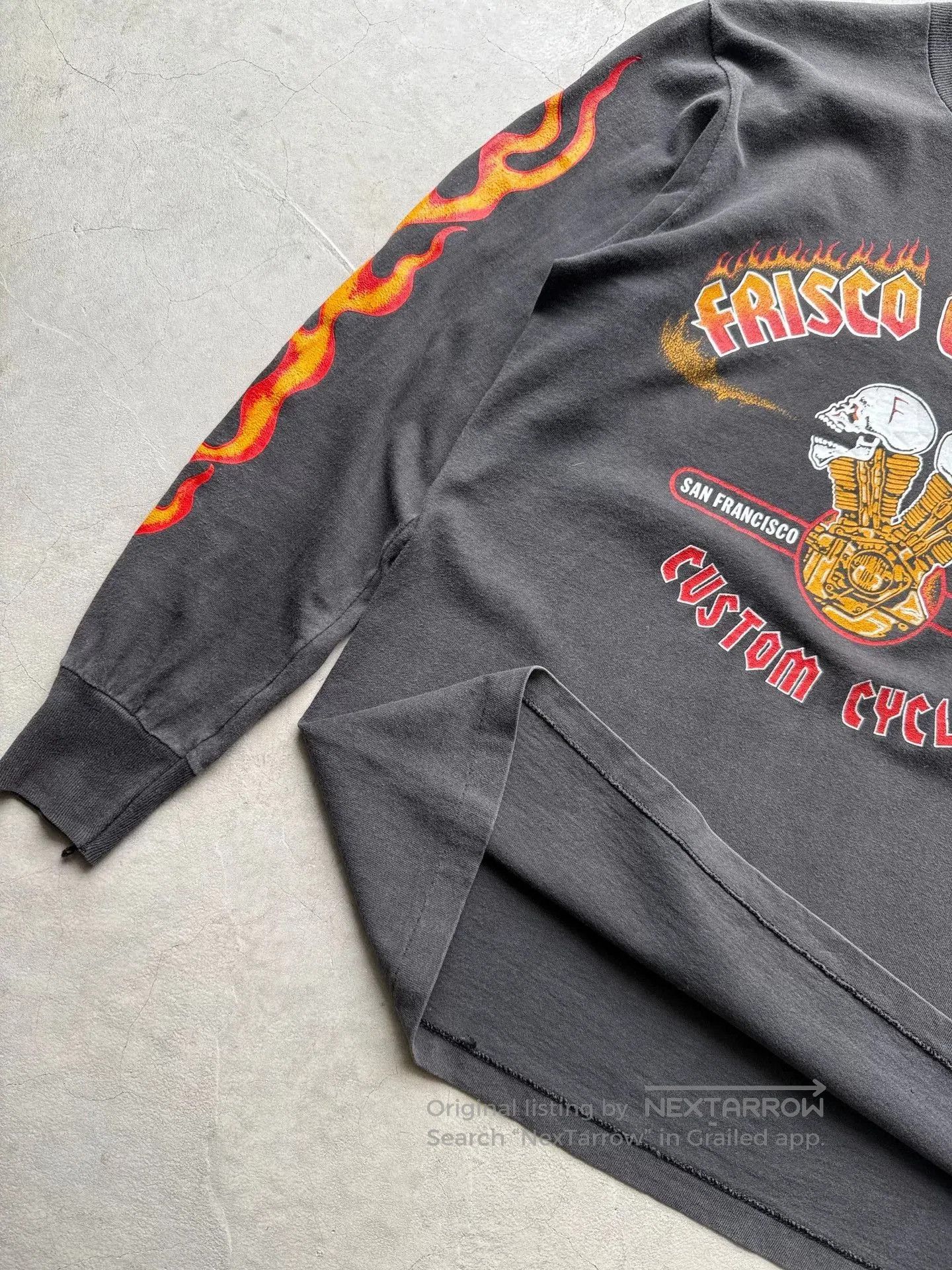 Vintage Vintage 80s Frisco Choppers Long Sleeve Tee. Size US M / EU 48-50 / 2 - 4 Thumbnail